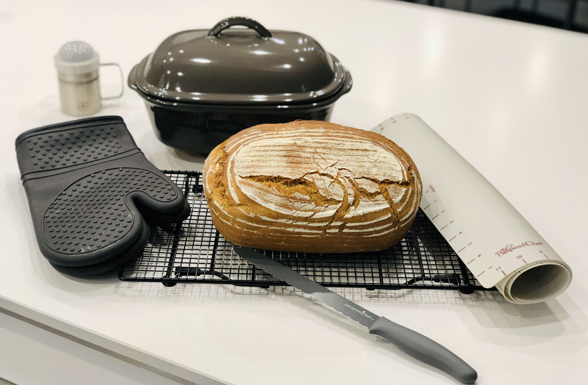Nach dem backen sieht mein Brot so aus ♥ ♥ ♥