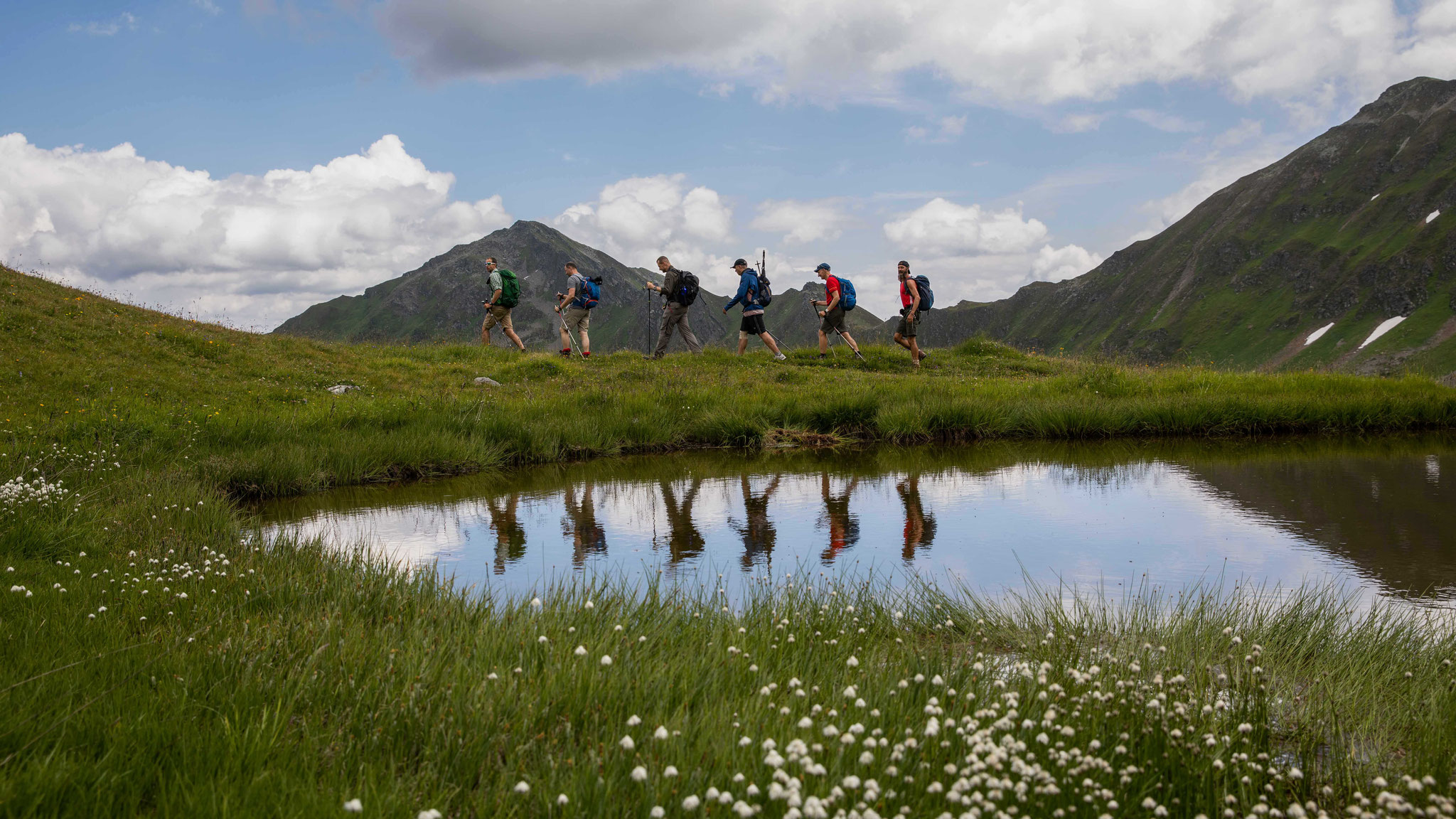 Auf der Tilsunaalp im Montafon