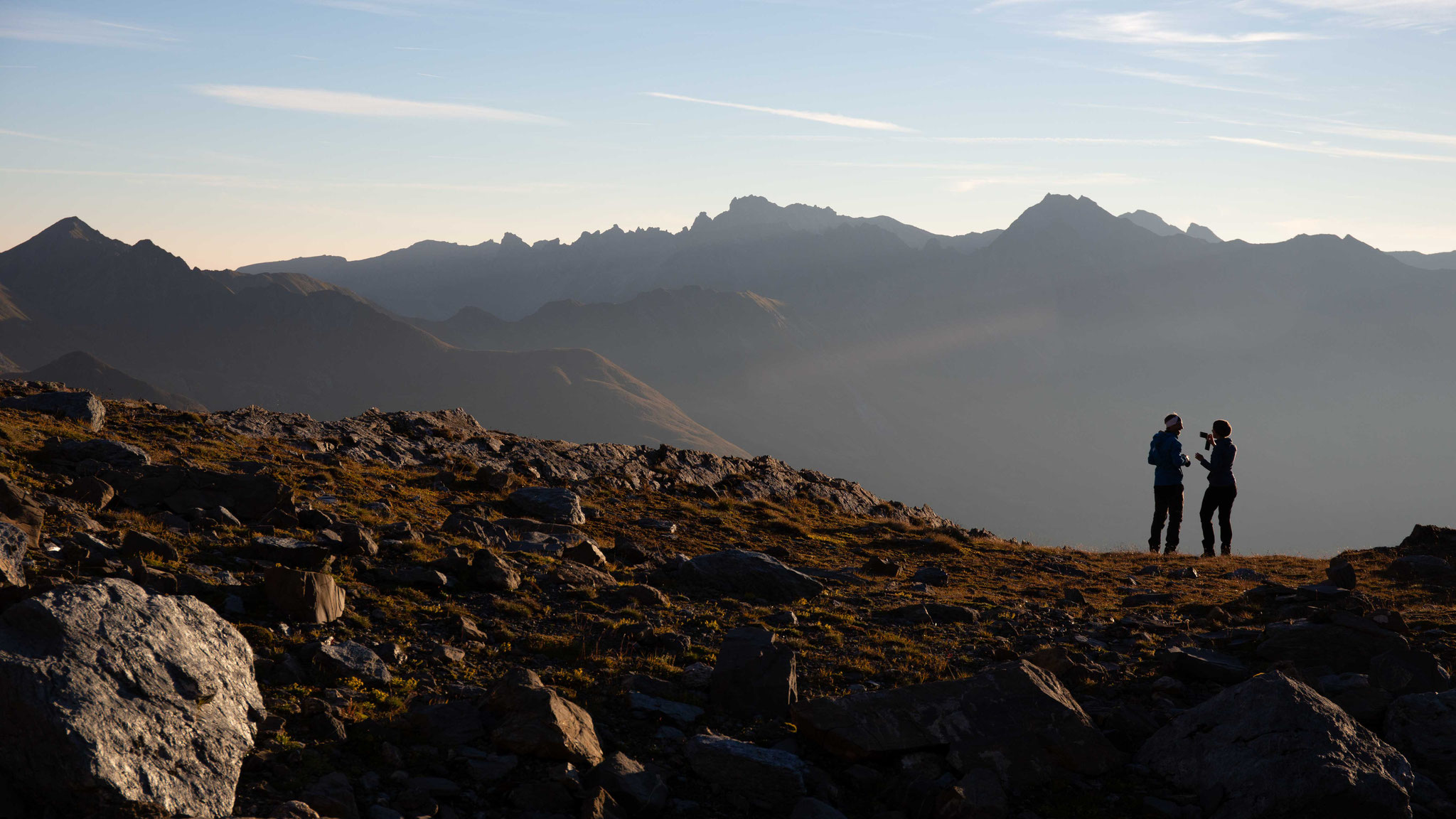 Morgenstimmung im Calfeisental
