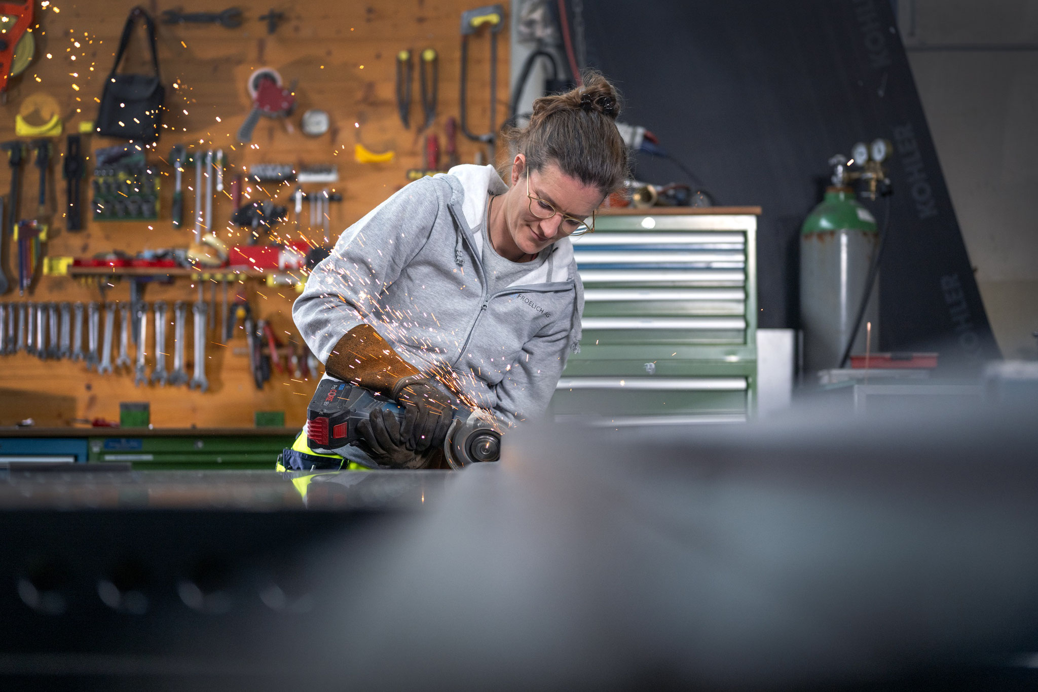 Bei uns fliegen die Funken!