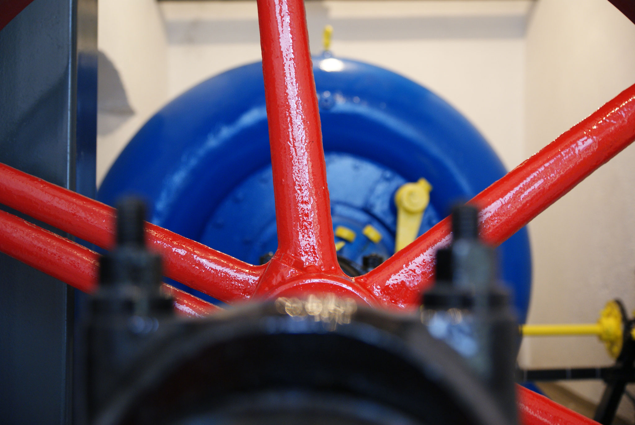 Restauriertes Kleinstwasserkraftwerk