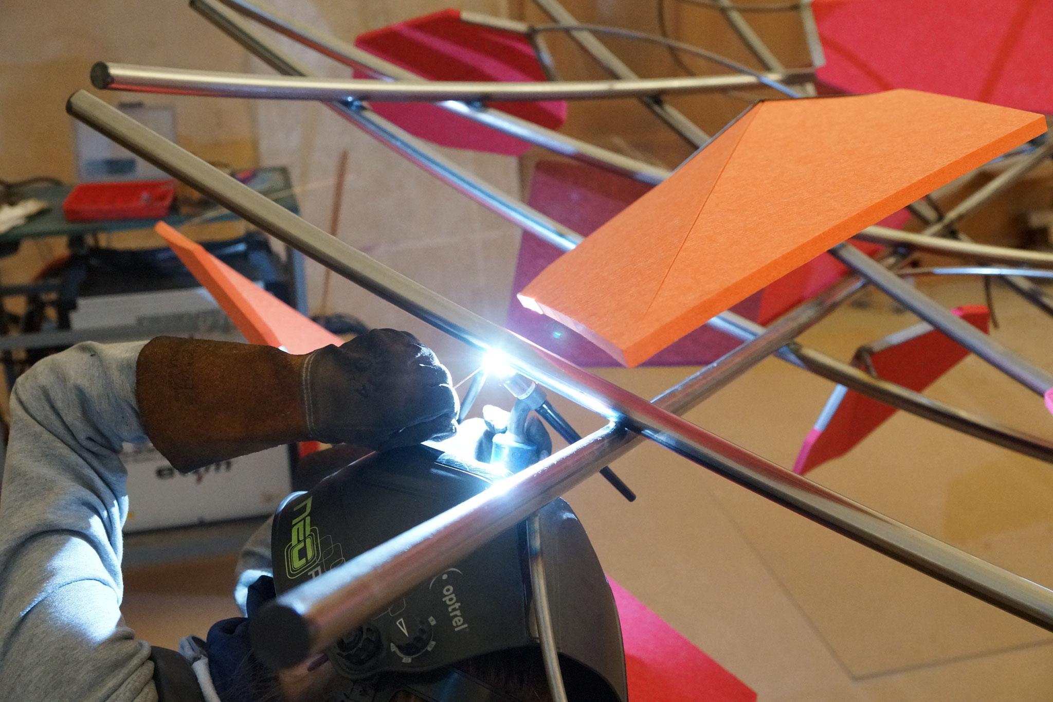 Akkustischer Kronleuchter, Culinarium Alpinum von Beat Zoderer