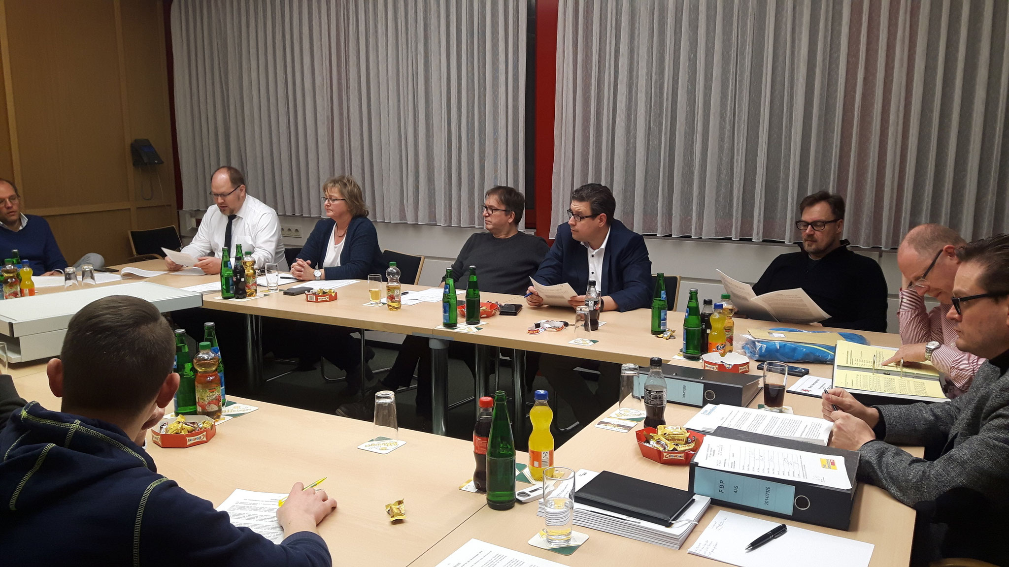 Diskussion des städtischen Finanzplanes 2018