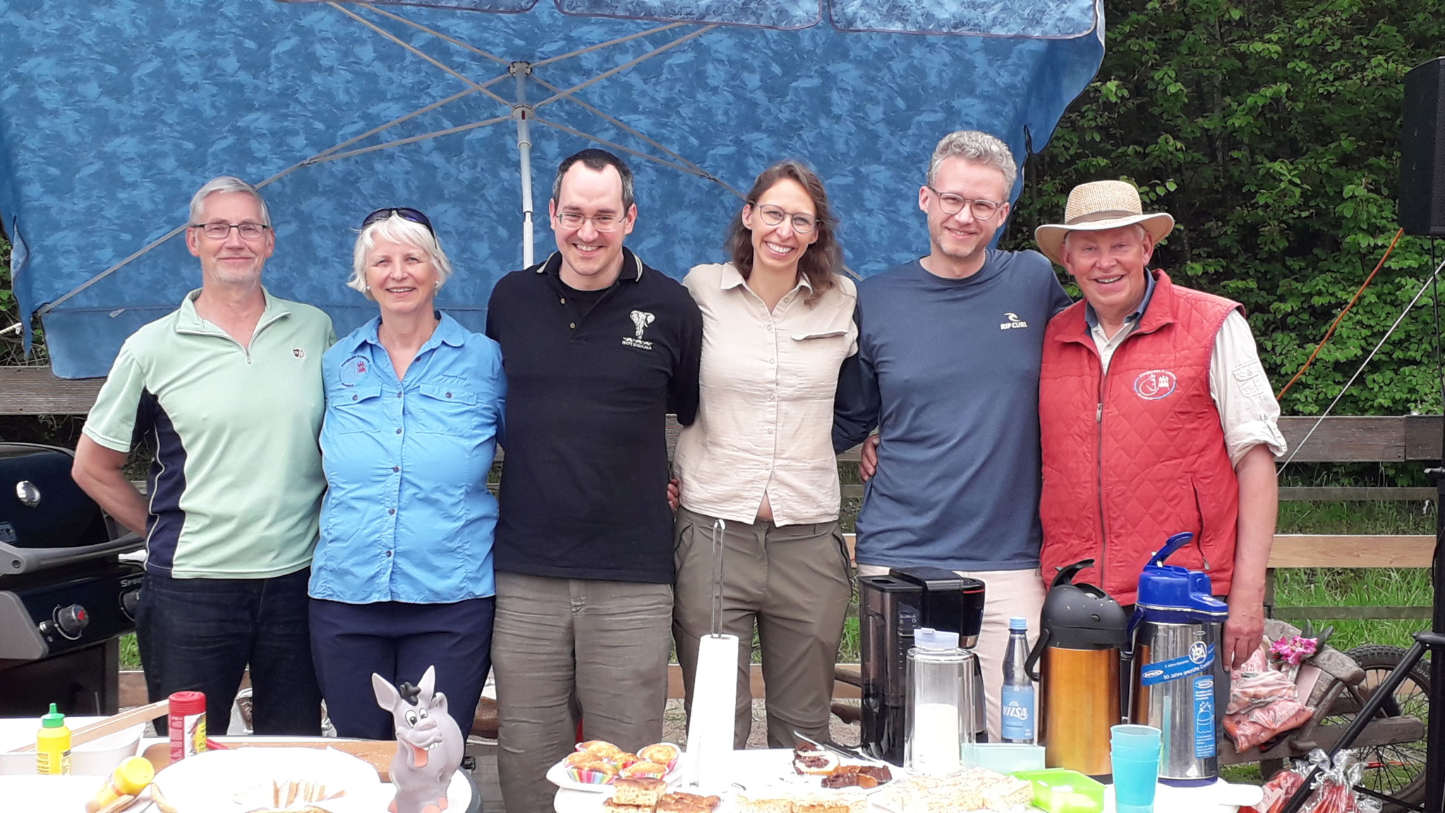 Das Cateringteam - alles Kirschen