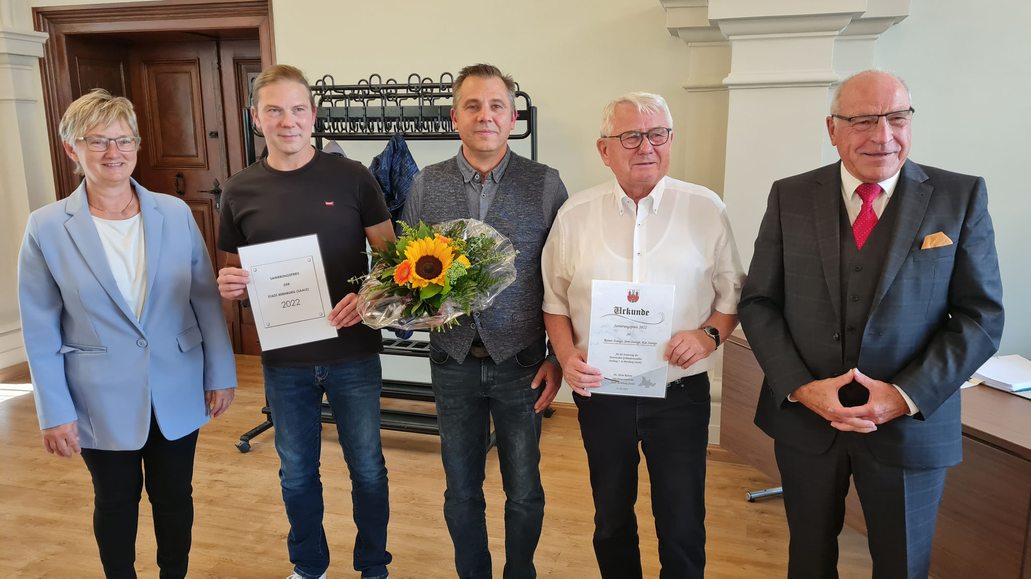 Familie Stange, Sanierung Ackerbürgerhof