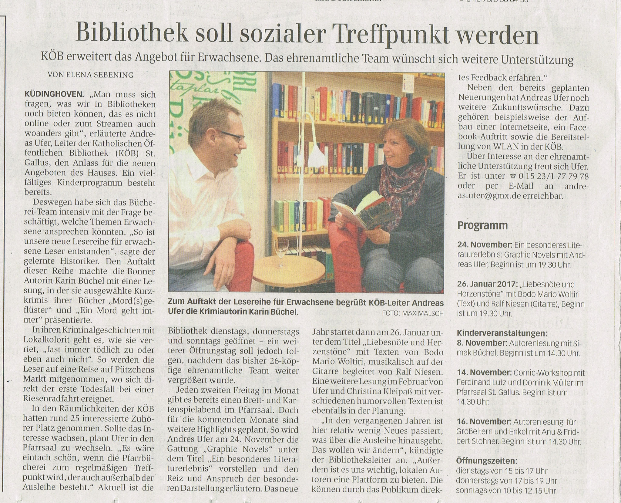 General-Anzeiger, 29.Oktober 2016