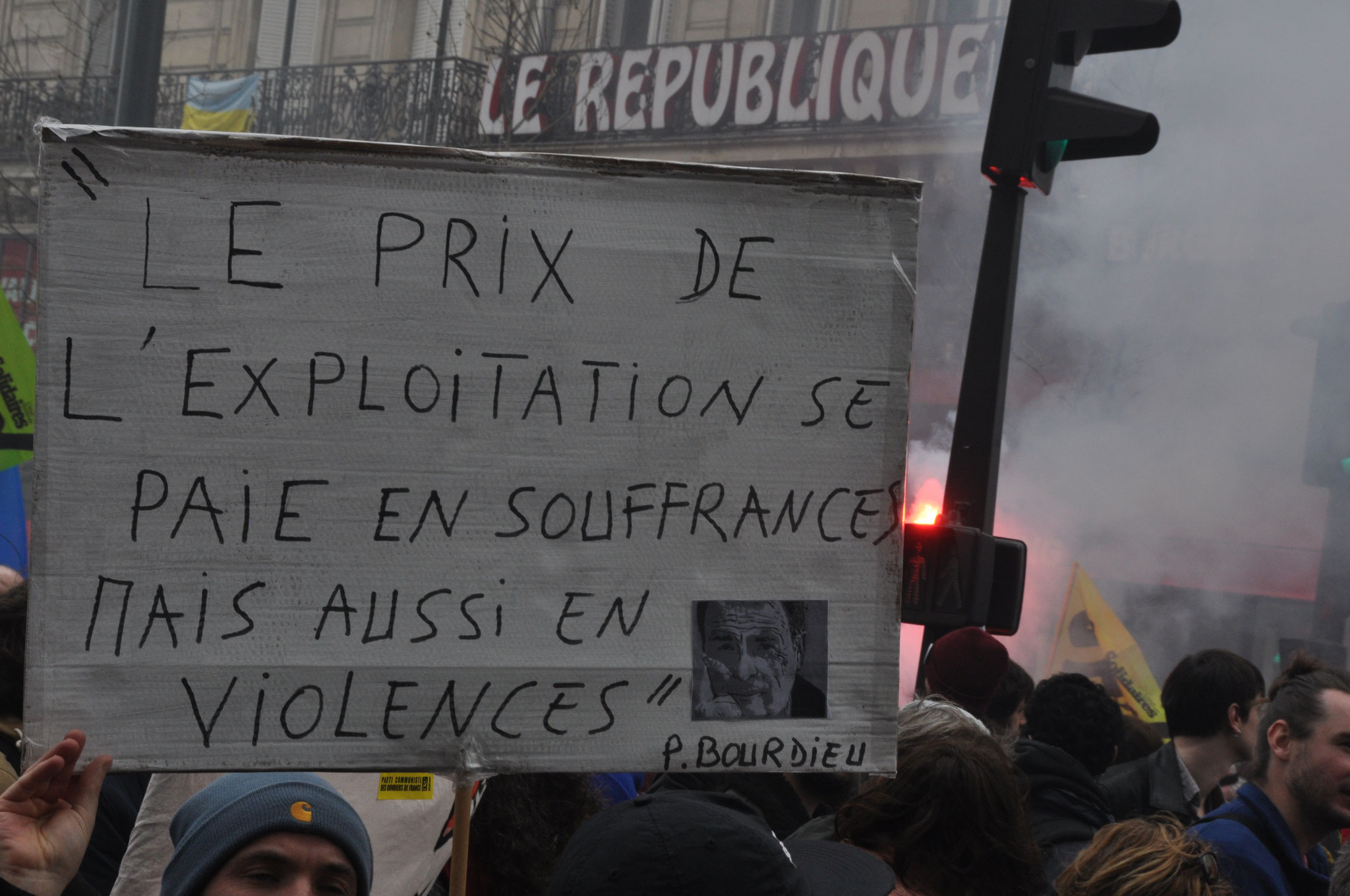 23 mars 2023, Bastille Opéra - Manifestation contre la réforme des retraites à Paris