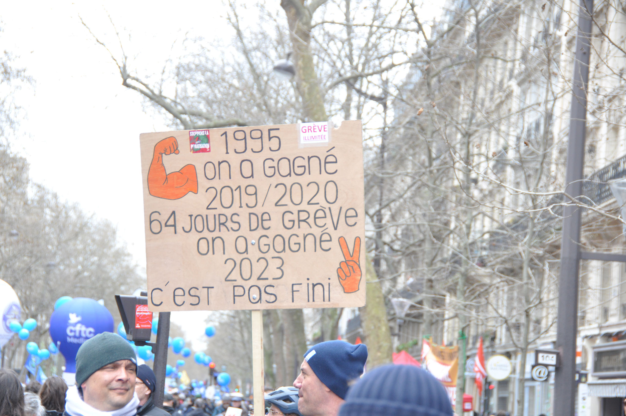 28 mars 2023 manifestation contre la réforme des retraites, République-Nation