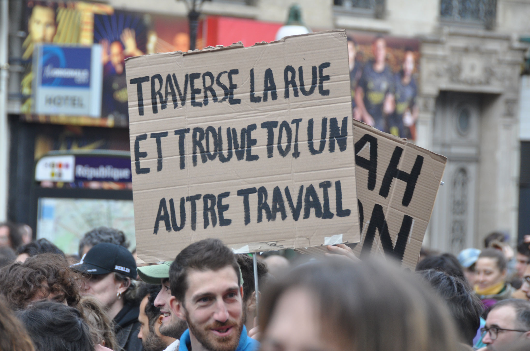 23 mars 2023, Bastille Opéra - Manifestation contre la réforme des retraites à Paris