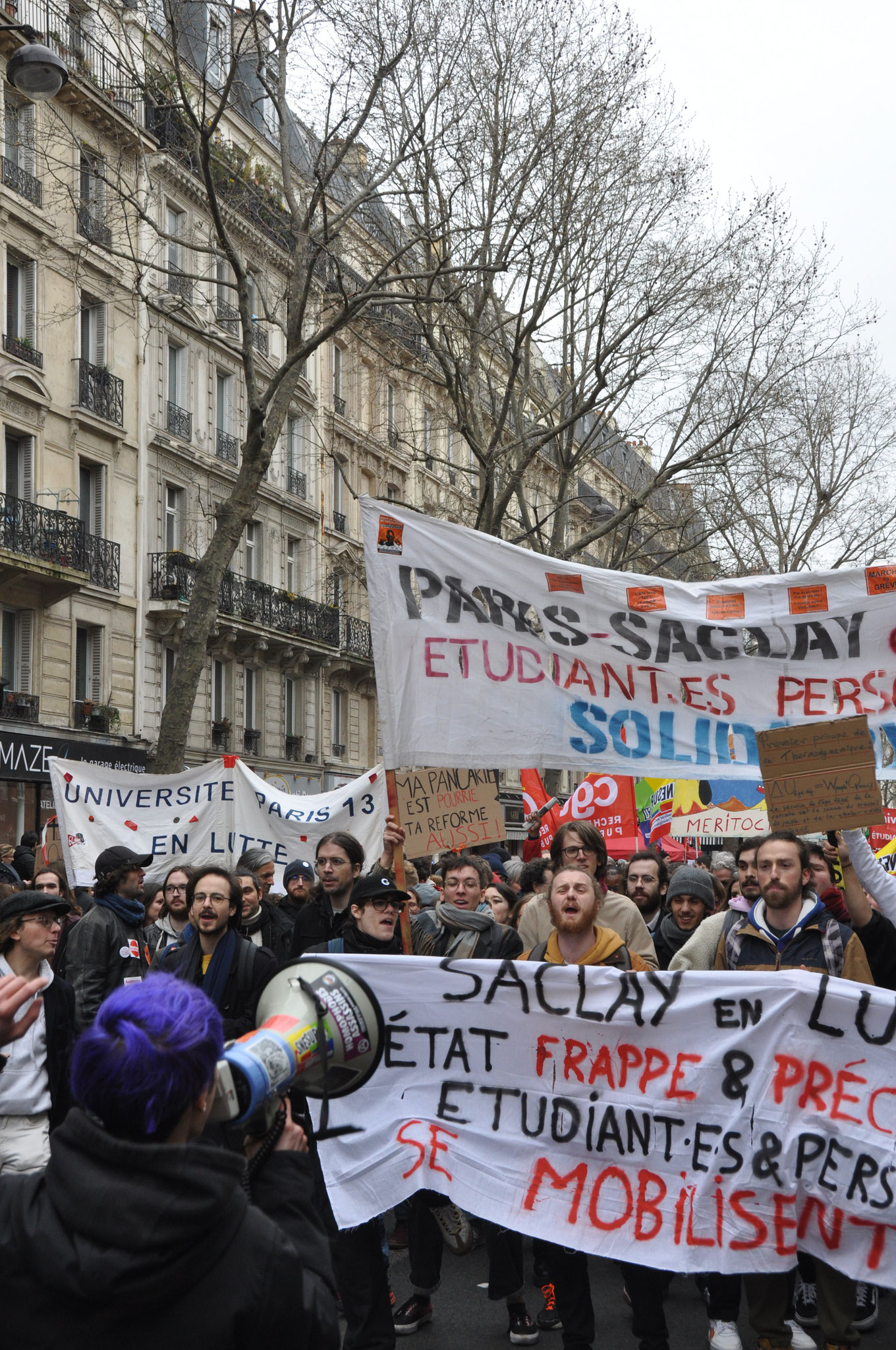 28 mars 2023 manifestation contre la réforme des retraites, République-Nation