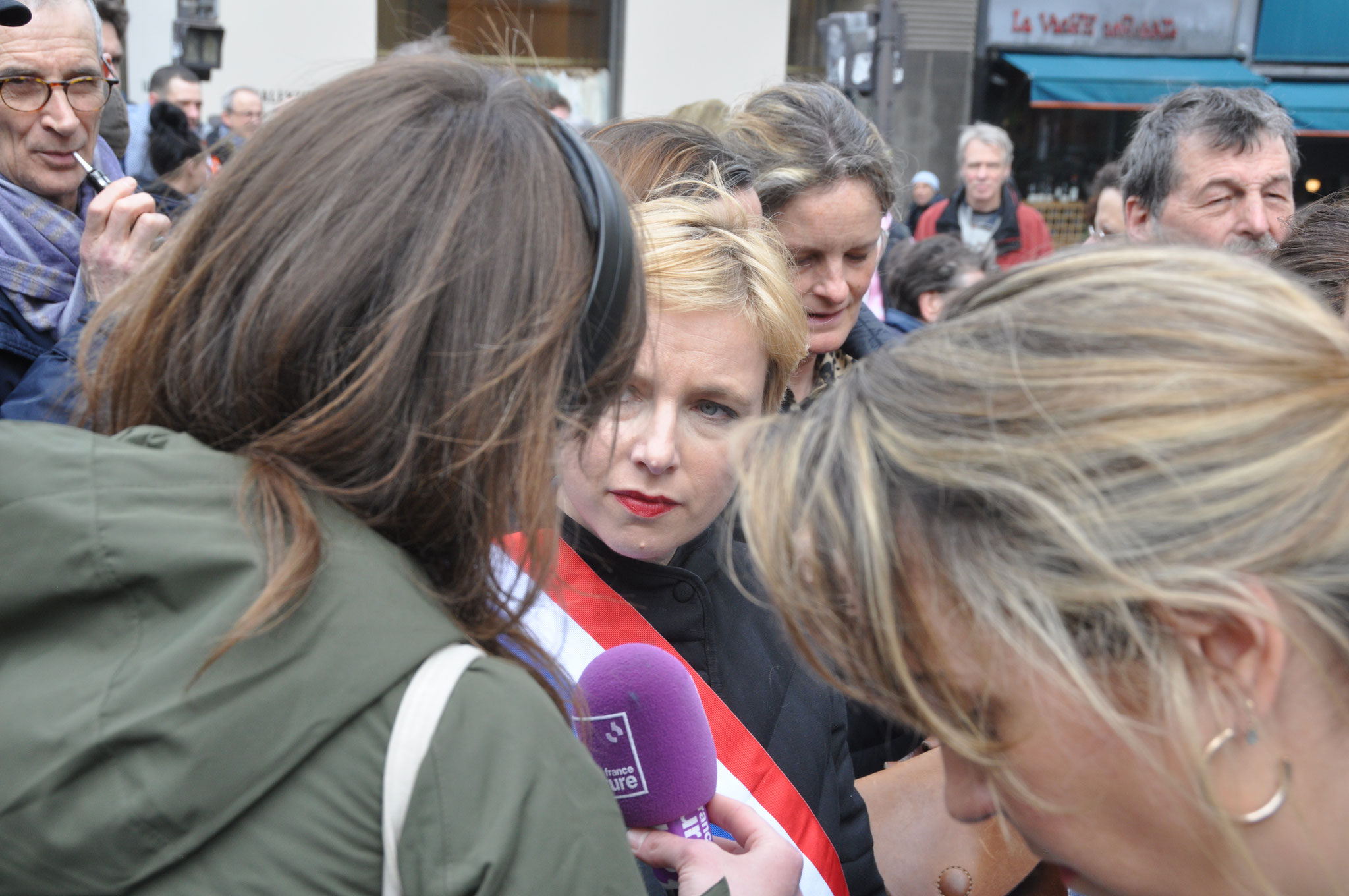 Clémentite Autin manifestation contre la réforme des retraites