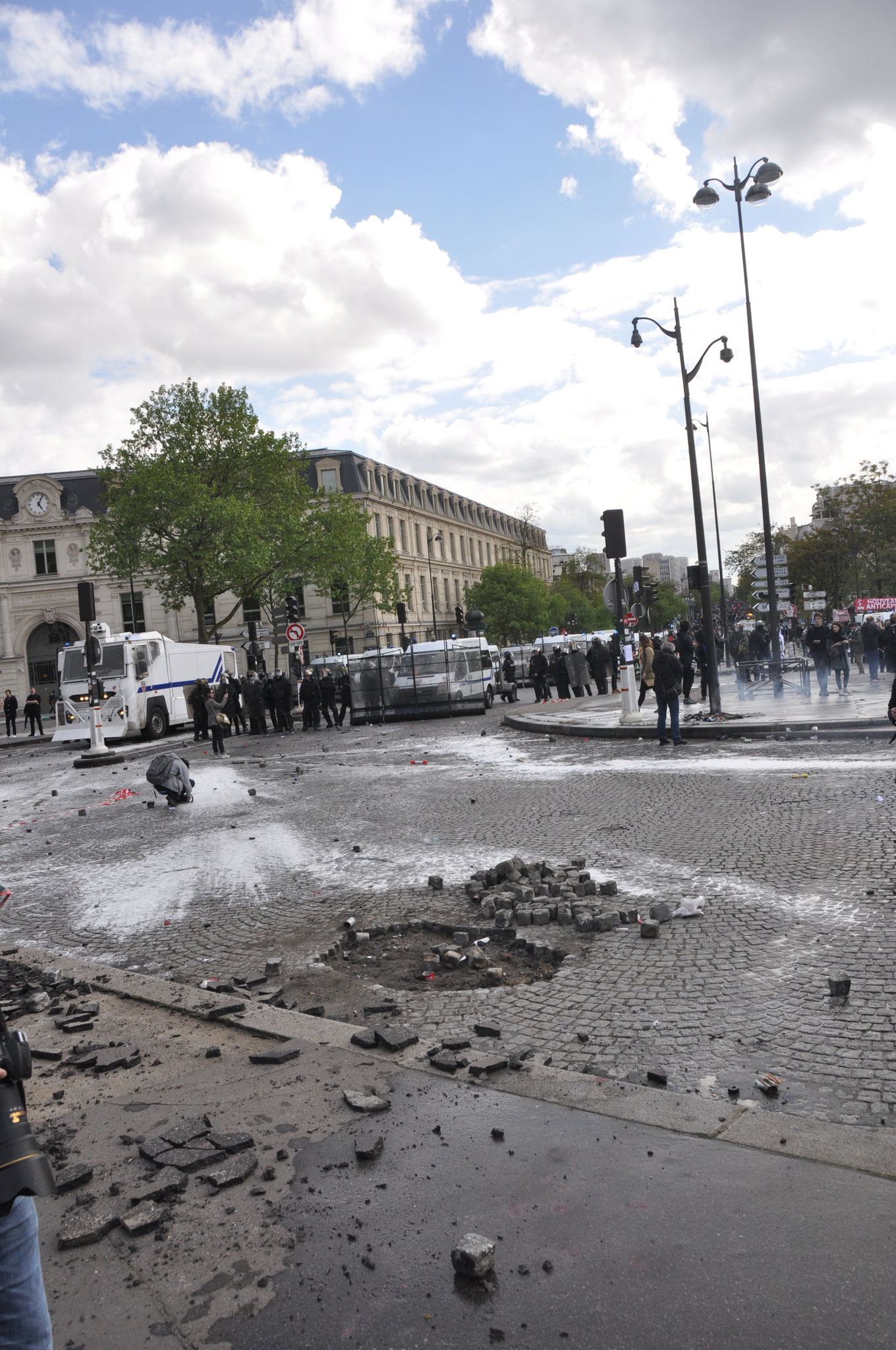 1er mai 2018 - Paris. Crédit : Jean-Luc Beaud