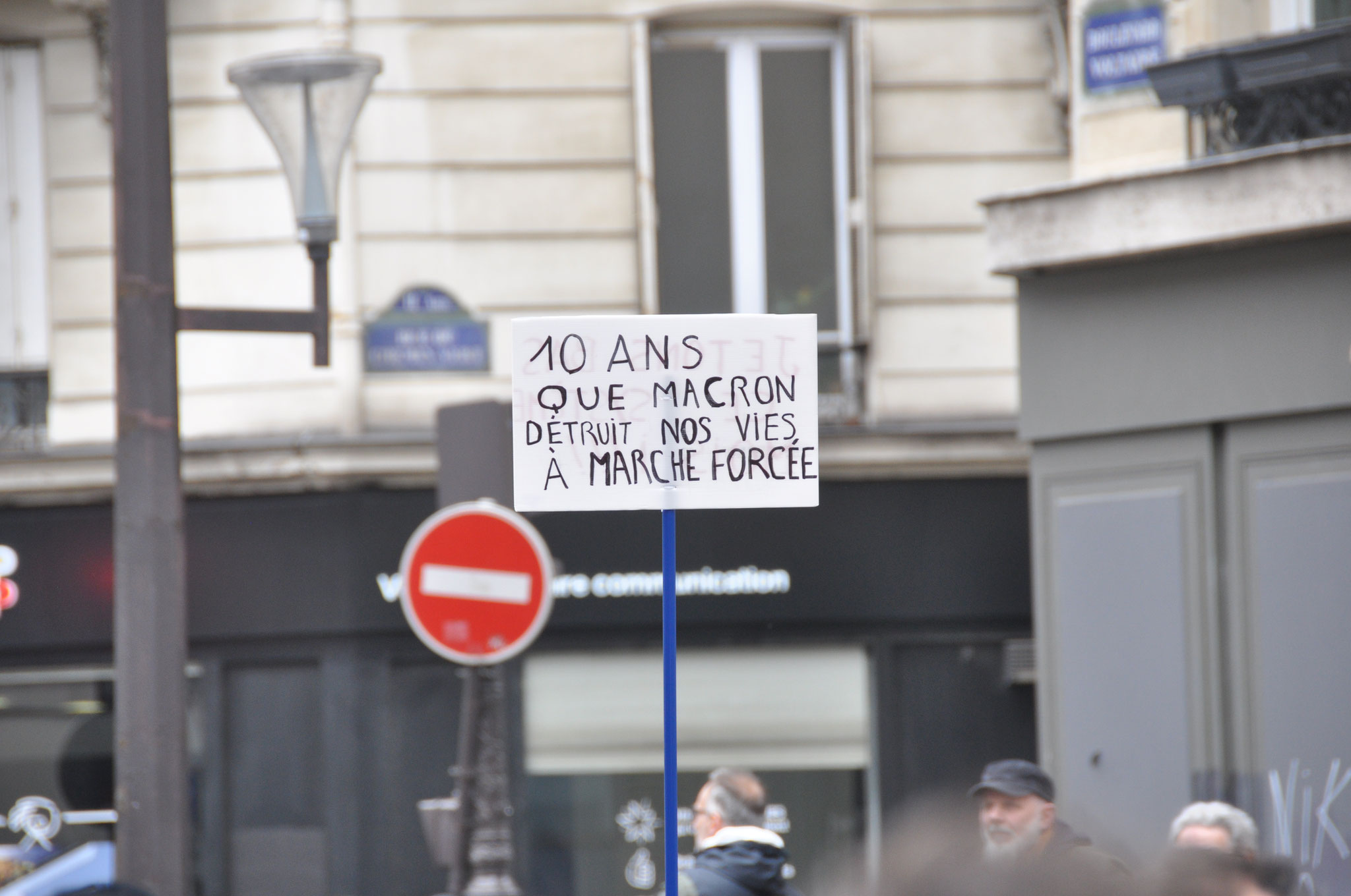 28 mars 2023 manifestation contre la réforme des retraites, République-Nation