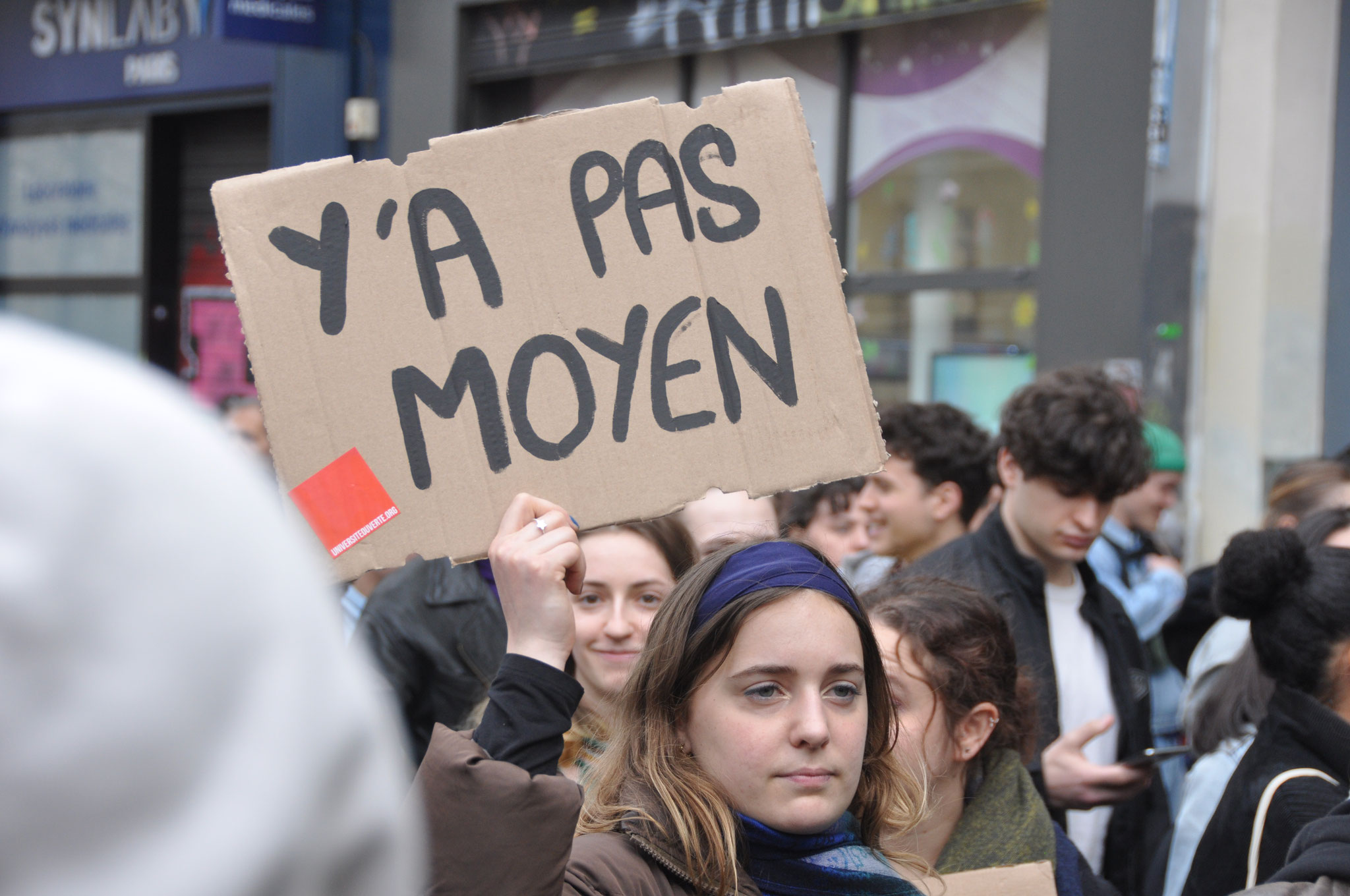 23 mars 2023, Bastille Opéra - Manifestation contre la réforme des retraites à Paris