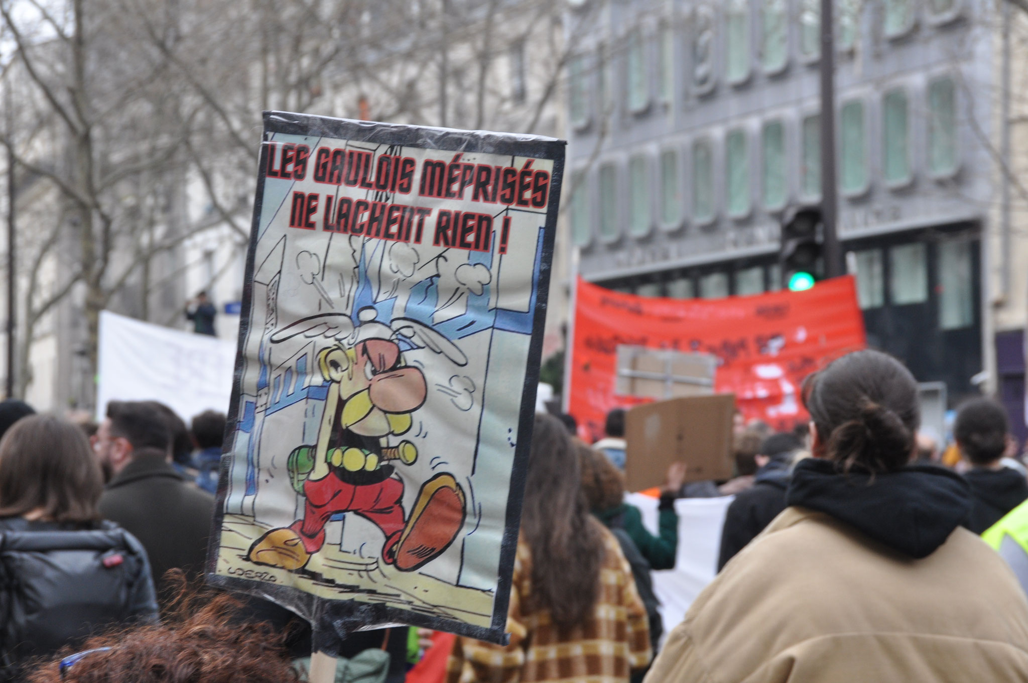 23 mars 2023, Bastille Opéra - Manifestation contre la réforme des retraites à Paris