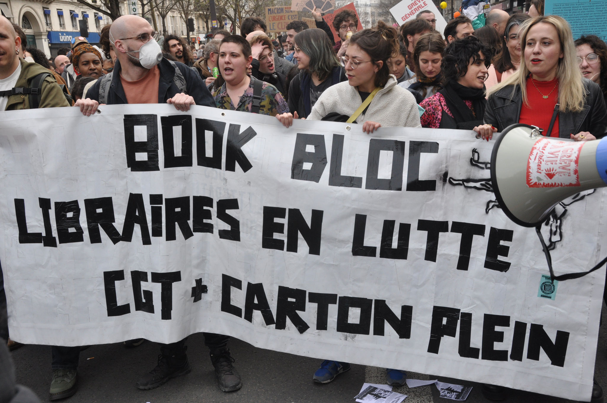 23 mars 2023, Bastille Opéra - Manifestation contre la réforme des retraites à Paris