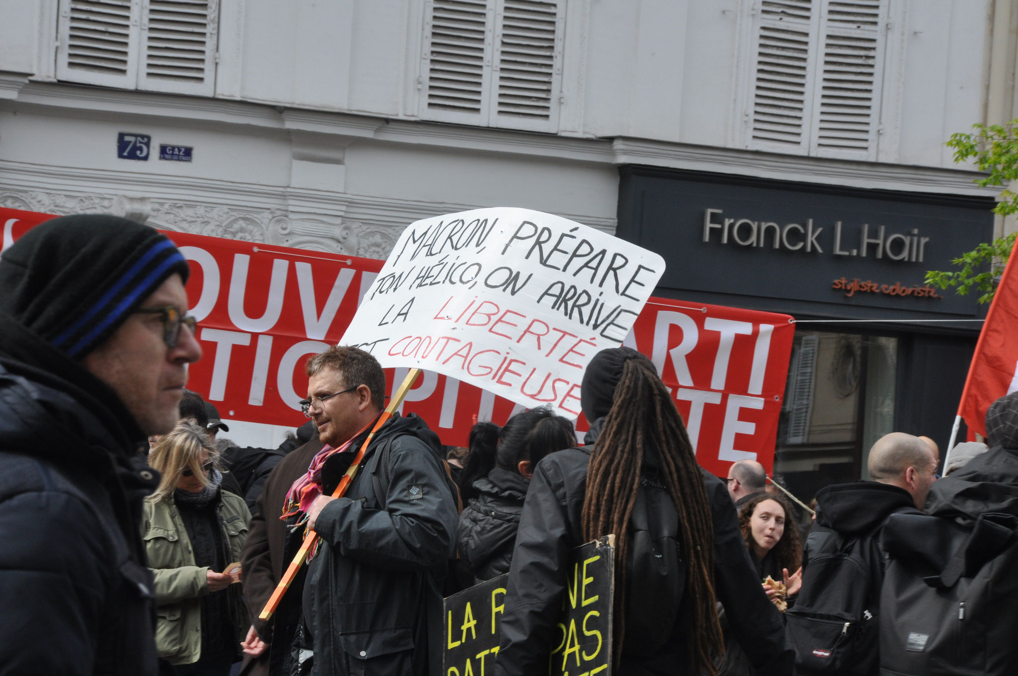 23 mars 2023, Bastille Opéra - Manifestation contre la réforme des retraites à Paris