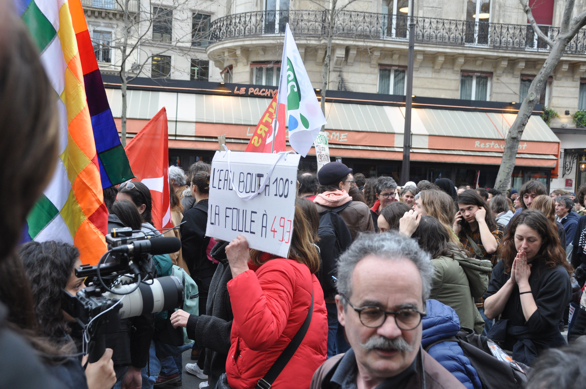 23 mars 2023, Bastille Opéra - Manifestation contre la réforme des retraites à Paris