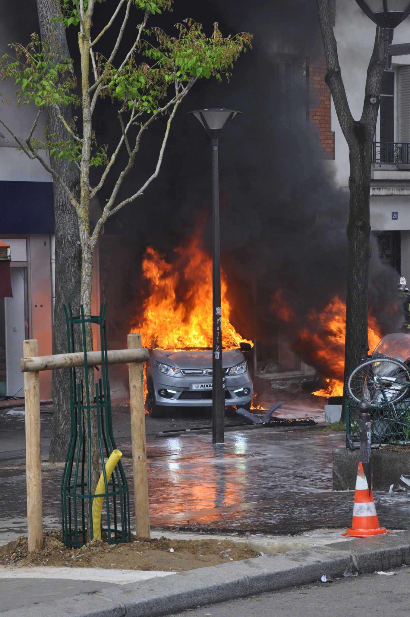 1er mai 2018 - Paris. Crédit : Jean-Luc Beaud