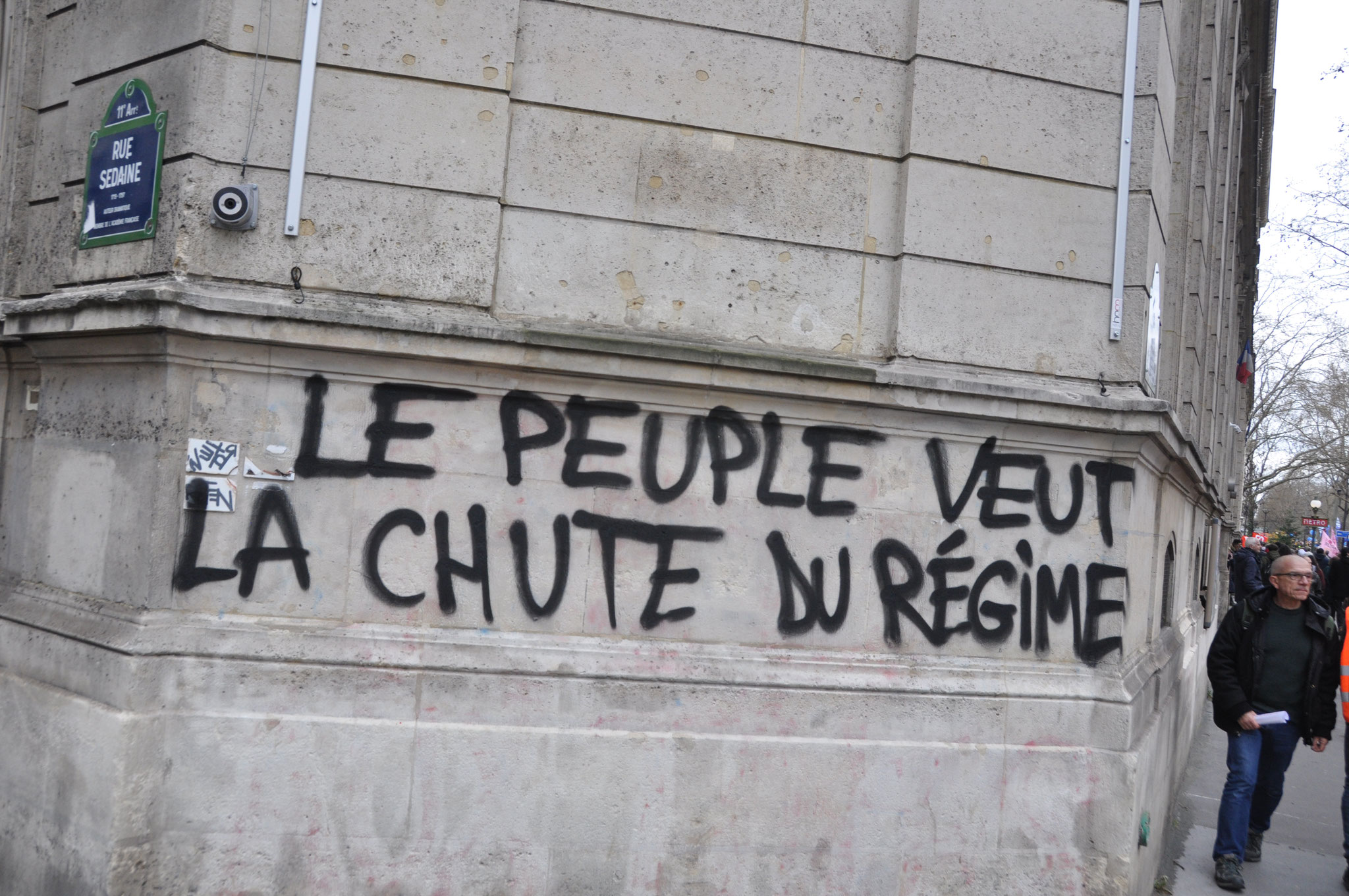 28 mars 2023 manifestation contre la réforme des retraites, République-Nation