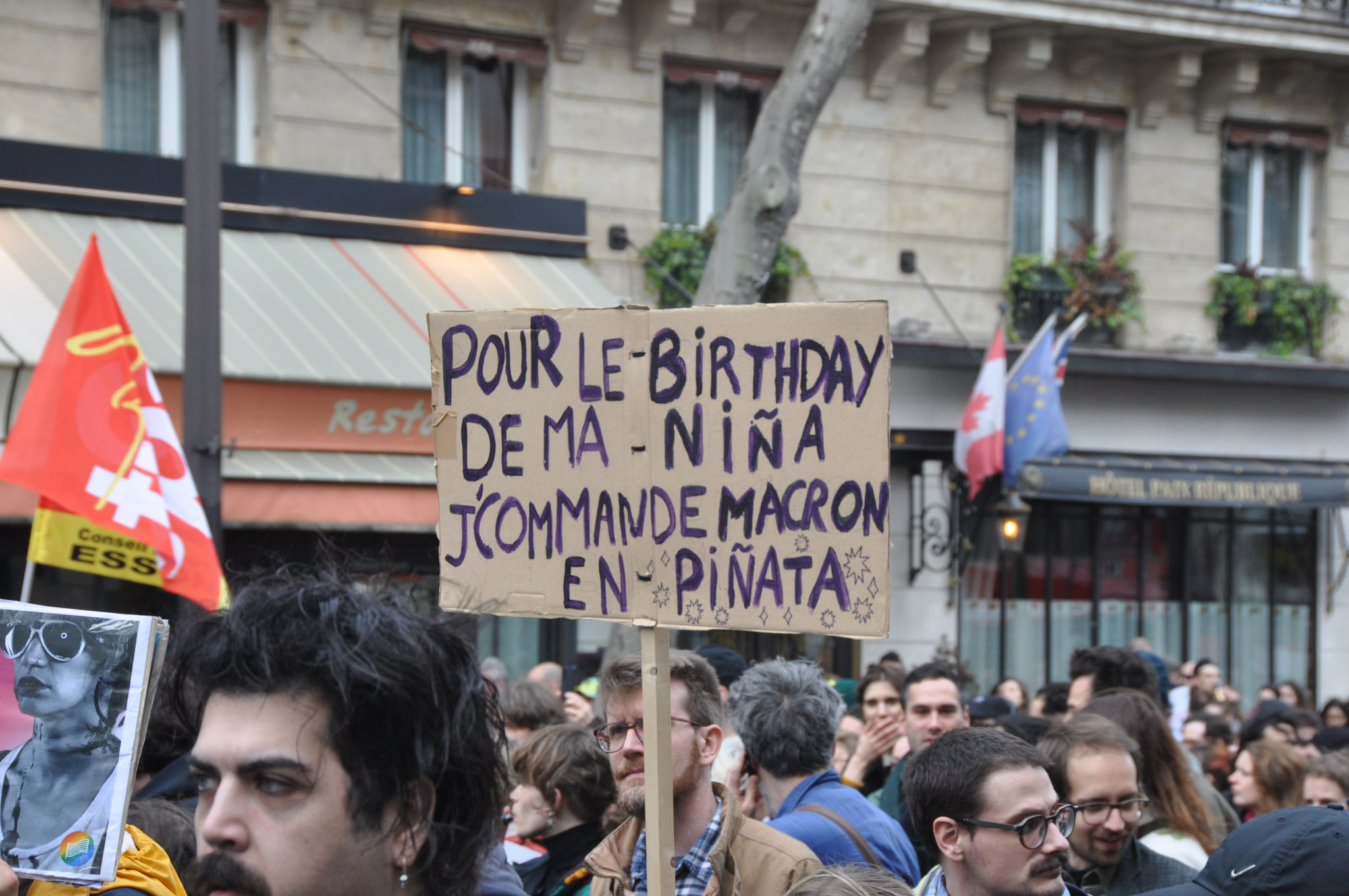 23 mars 2023, Bastille Opéra - Manifestation contre la réforme des retraites à Paris