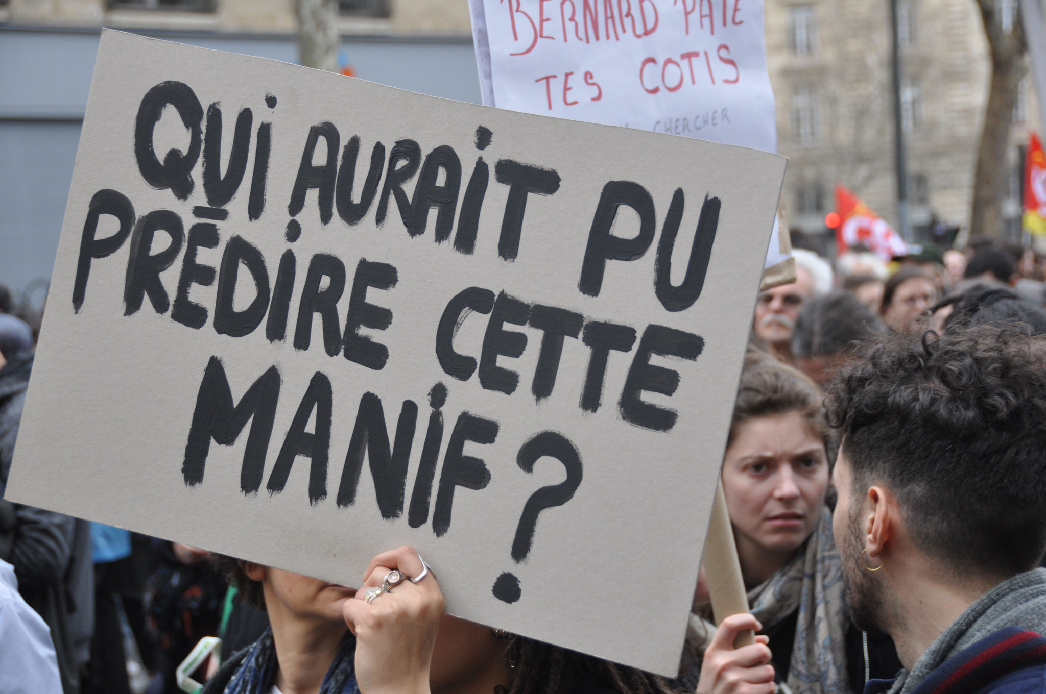 23 mars 2023, Bastille Opéra - Manifestation contre la réforme des retraites à Paris