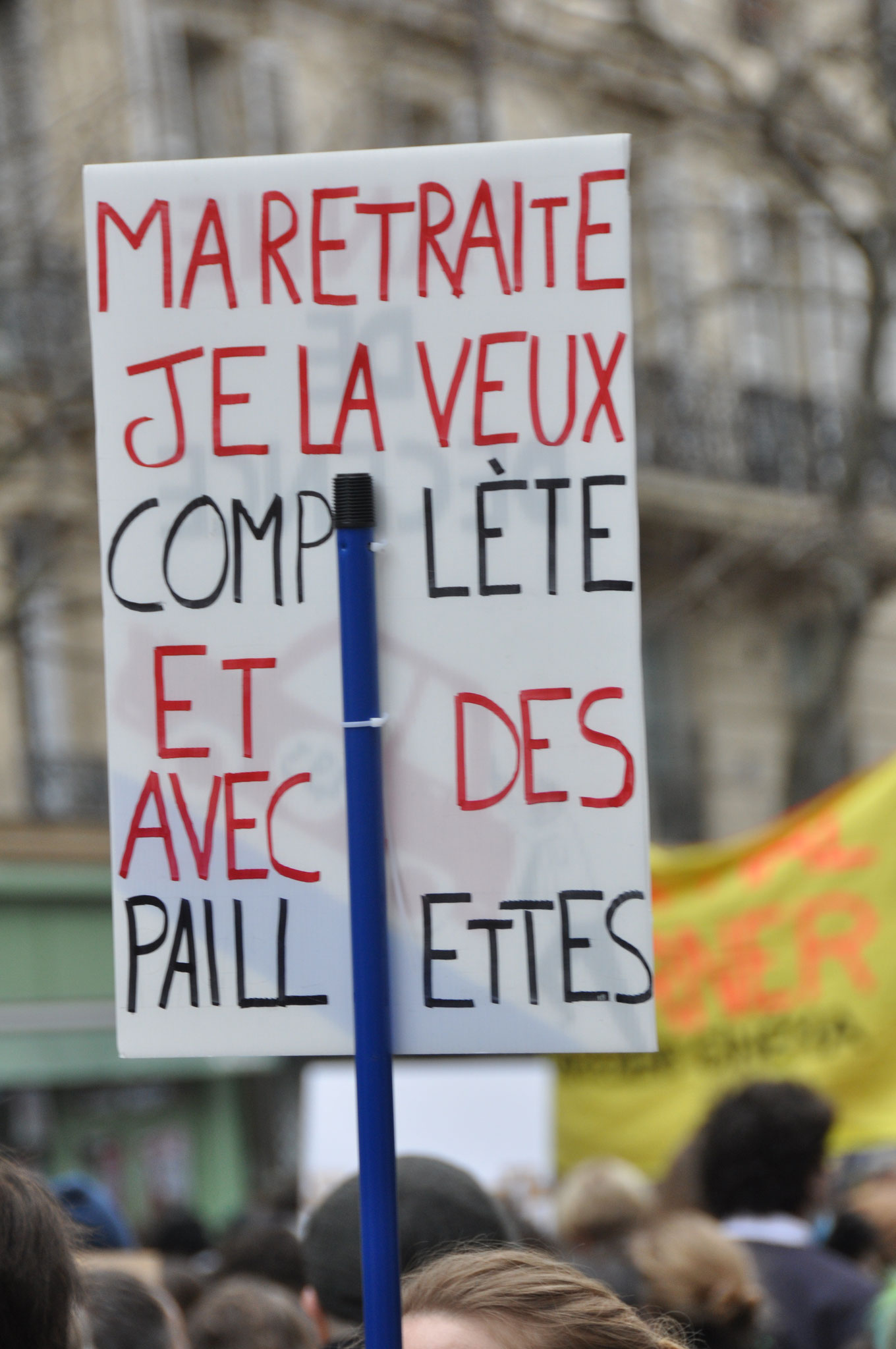 28 mars 2023 manifestation contre la réforme des retraites, République-Nation