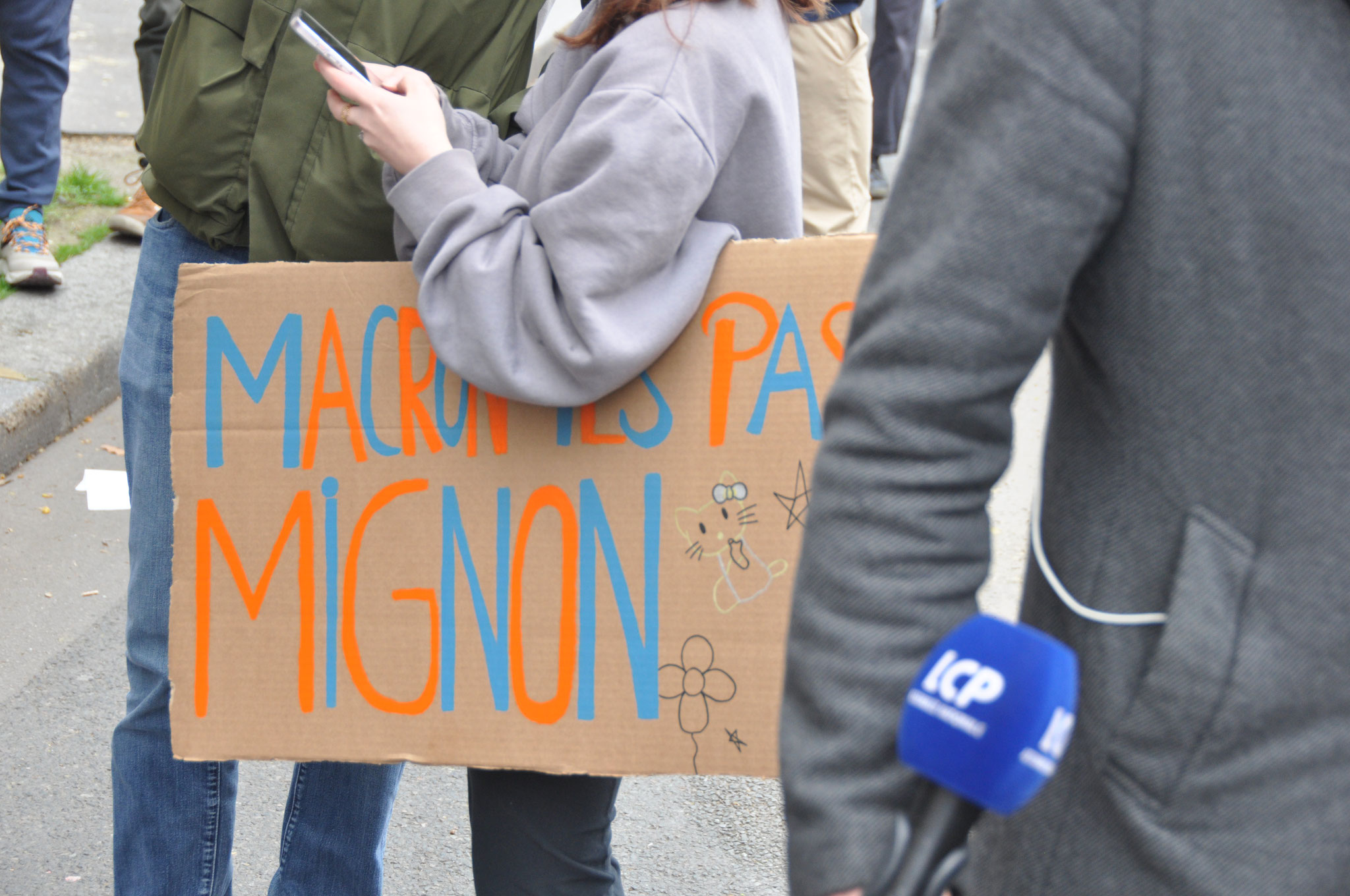 28 mars 2023 manifestation contre la réforme des retraites, République-Nation