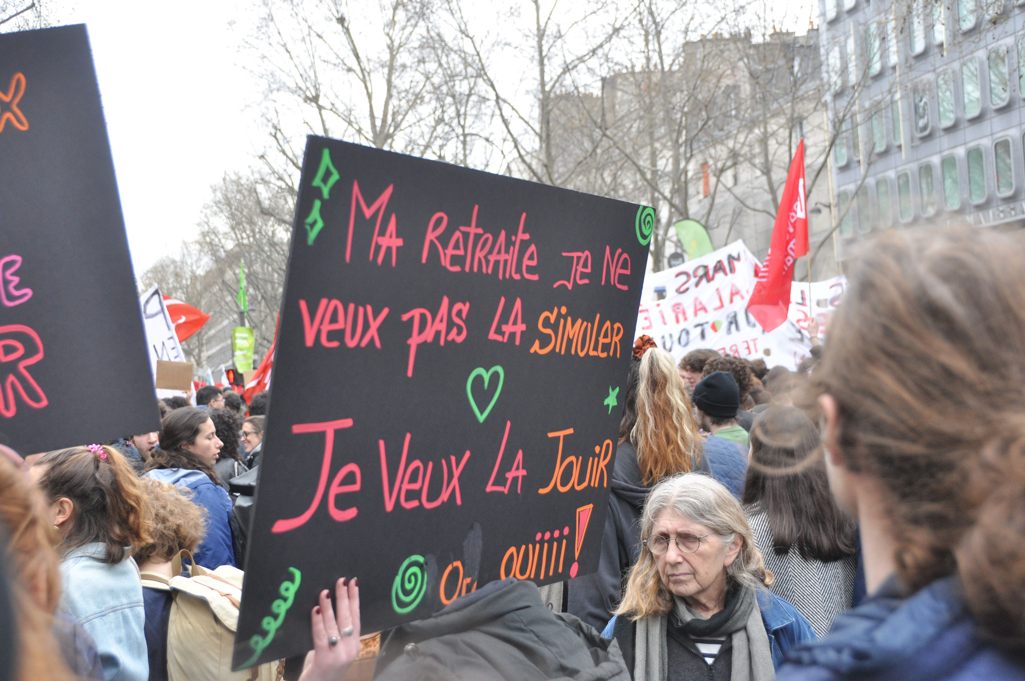 23 mars 2023, Bastille Opéra - Manifestation contre la réforme des retraites à Paris