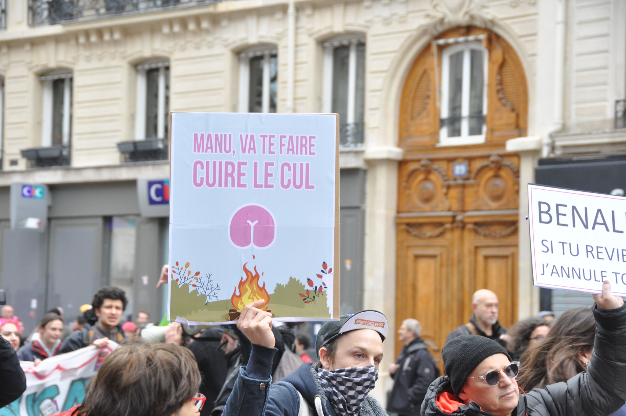 28 mars 2023 manifestation contre la réforme des retraites, République-Nation