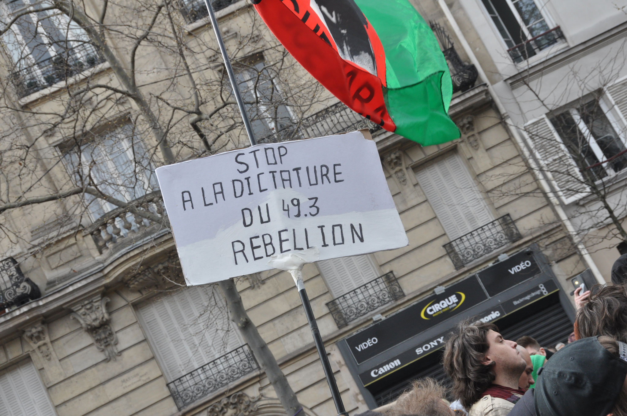 23 mars 2023, Bastille Opéra - Manifestation contre la réforme des retraites à Paris