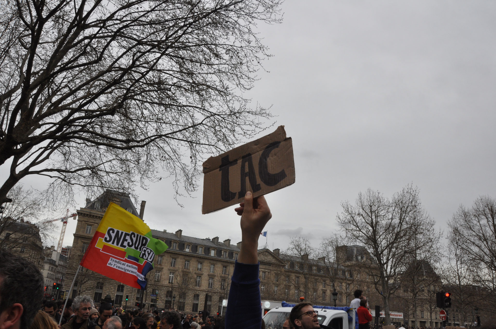 23 mars 2023, Bastille Opéra - Manifestation contre la réforme des retraites à Paris