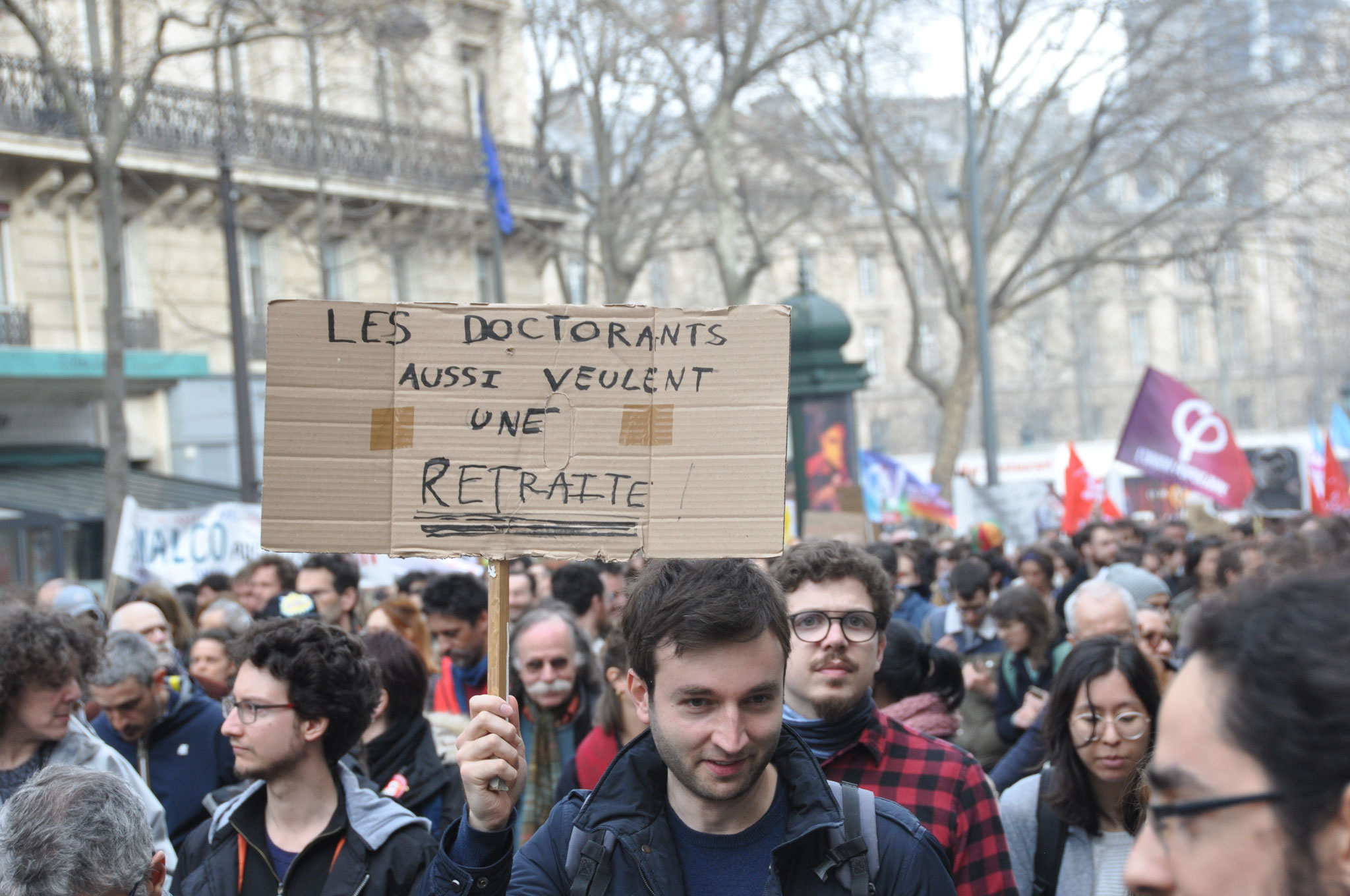 23 mars 2023, Bastille Opéra - Manifestation contre la réforme des retraites à Paris