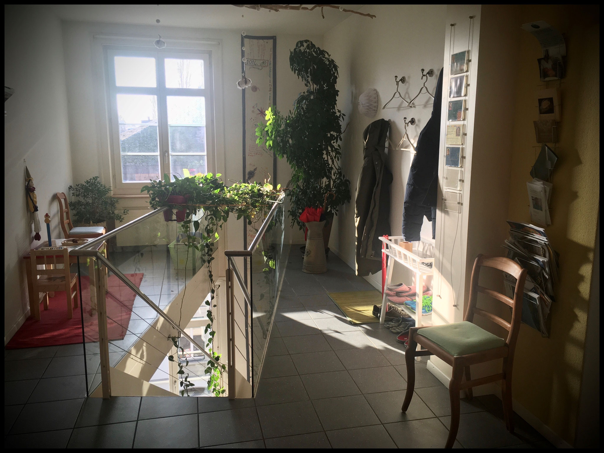 Salle d'attente cabinet médical « au fil de l'eau » à Bienne