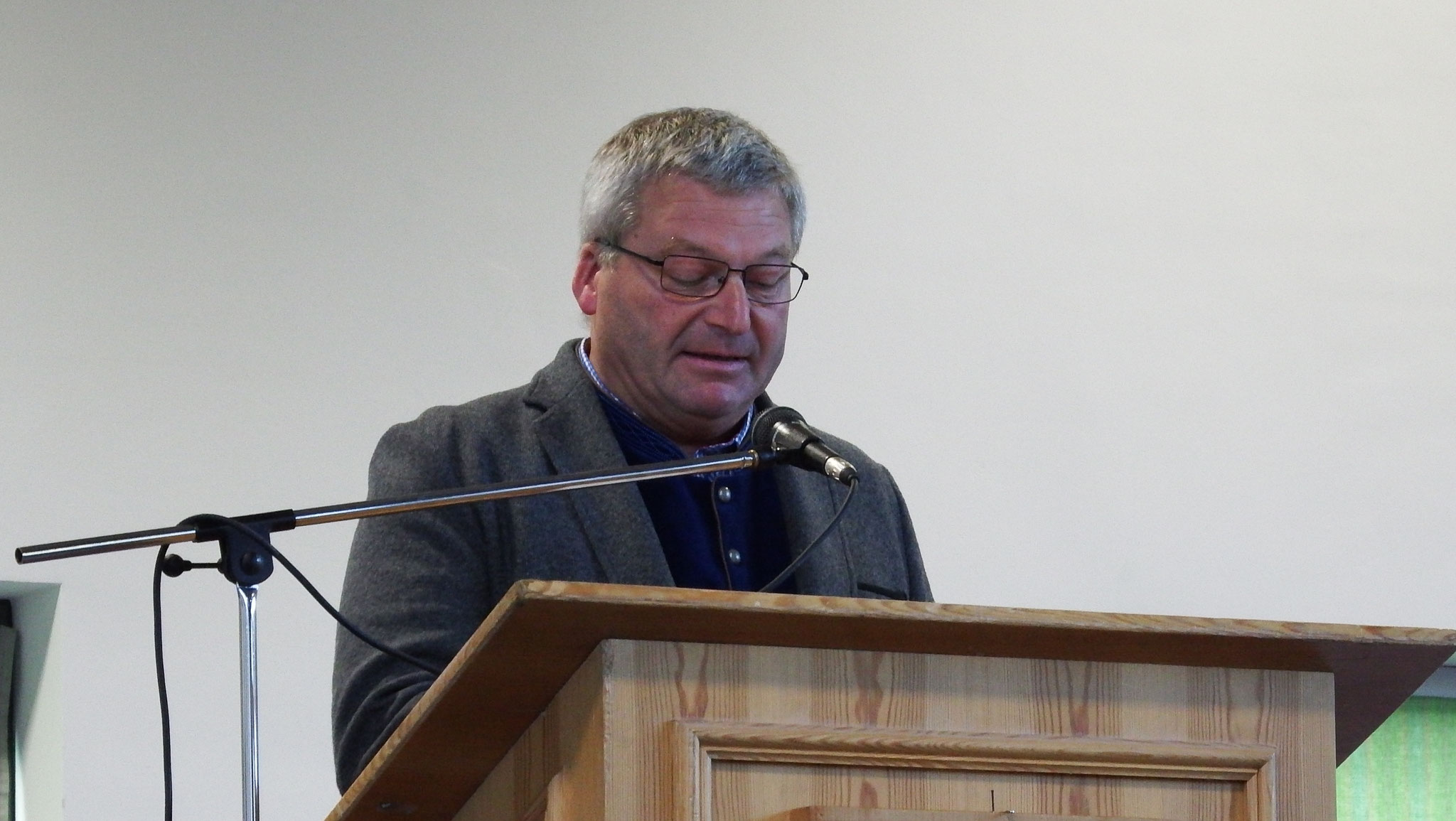 Bürgermeister Georg Menninger