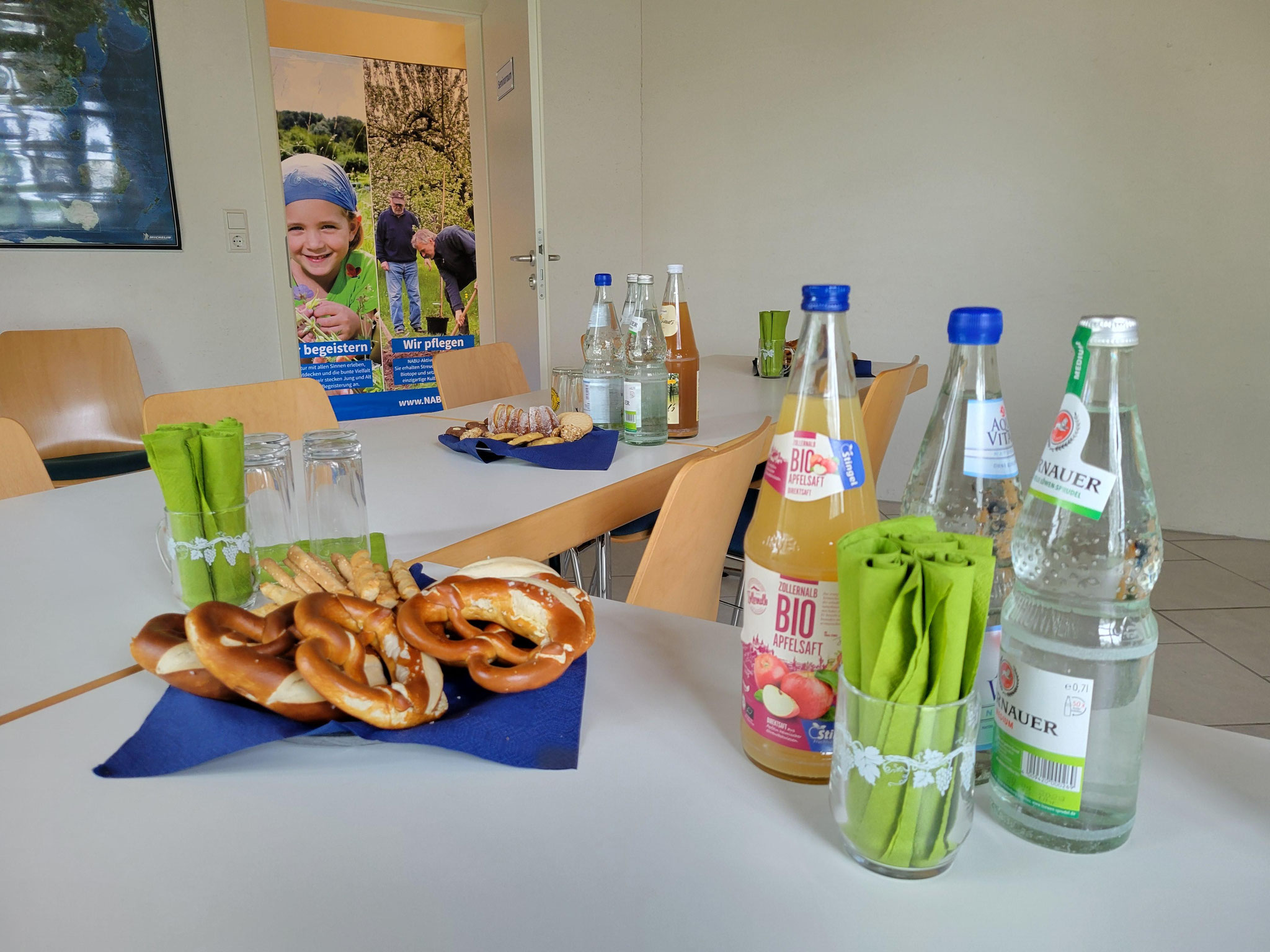 Für das leibliche Wohl ist auch gesorgt. Foto: Tamara Ayoub / NABU