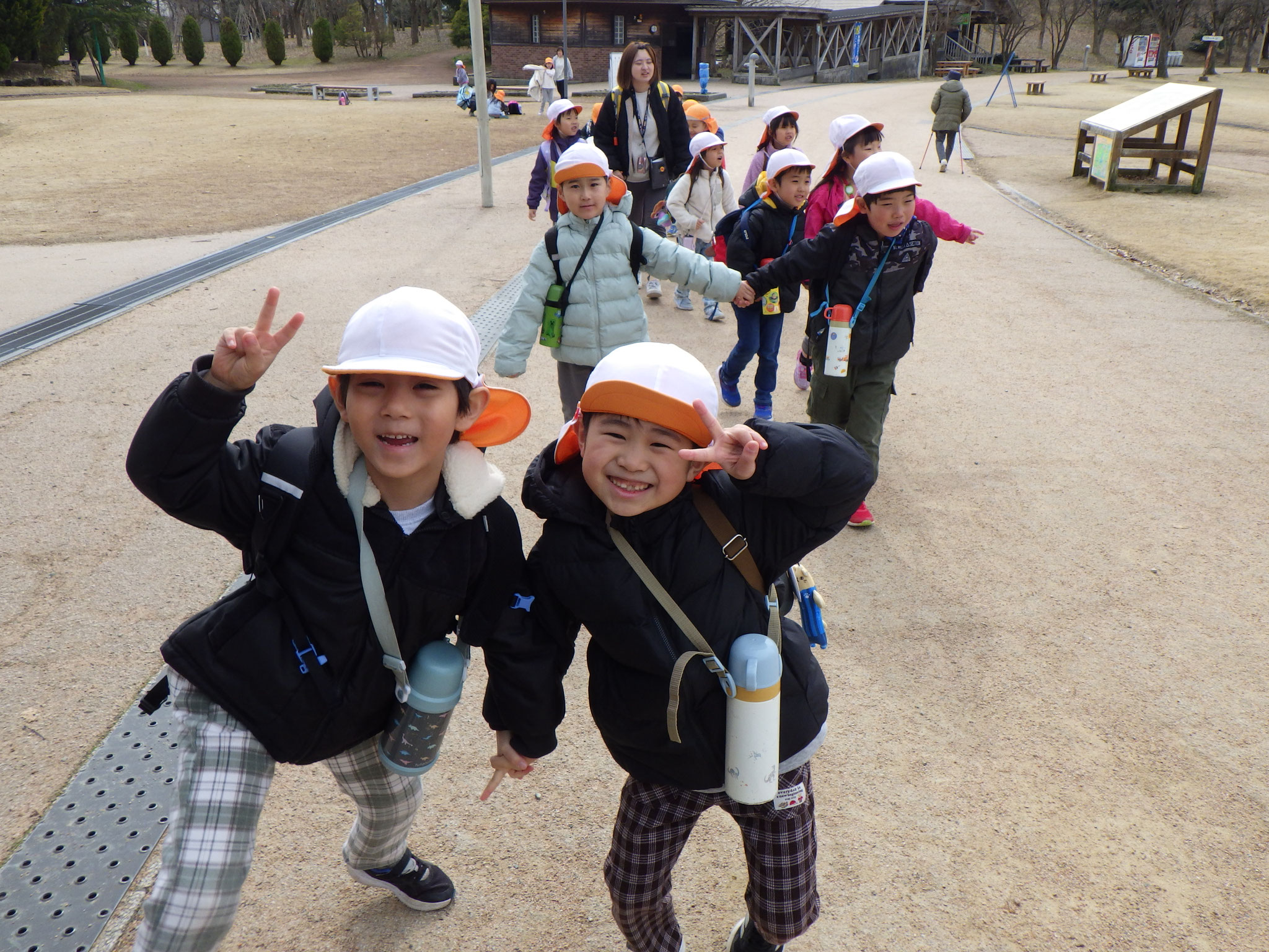 高岡おとぎの森公園に到着！楽しみだな♪