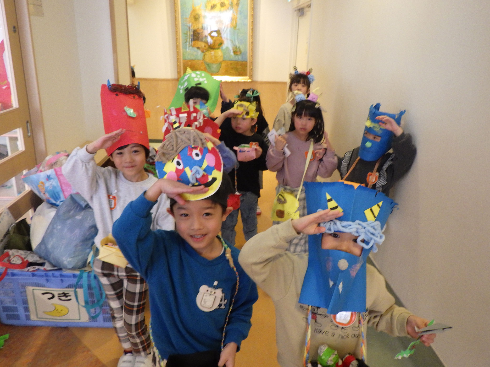 保育園をパトロール中！僕たちにまかせて！