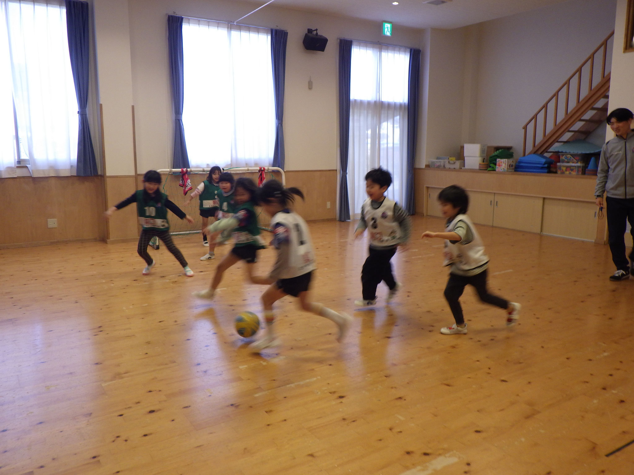 みんなでゴールを決めるぞ！