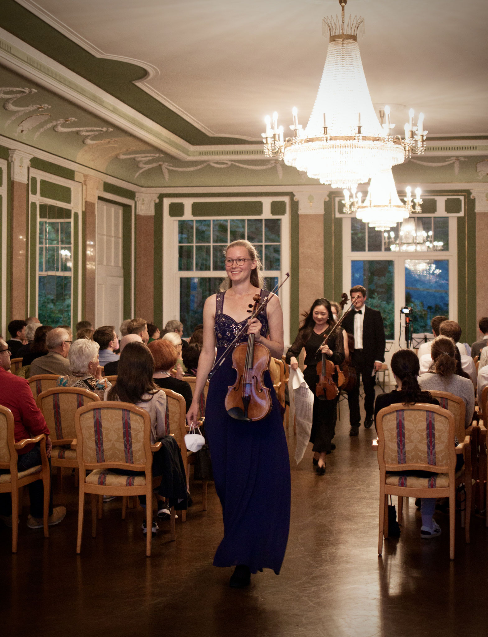 Chamber music concert in Heidelberg's Molkenkur (© Leonard Lintzen)