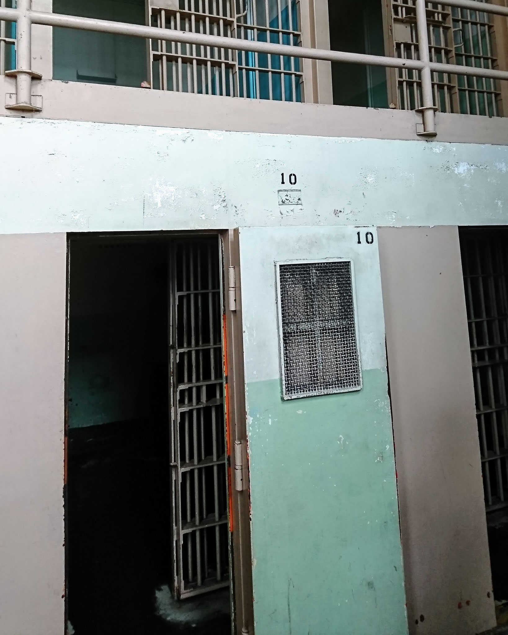 A prison cell of the Alcatraz Prison