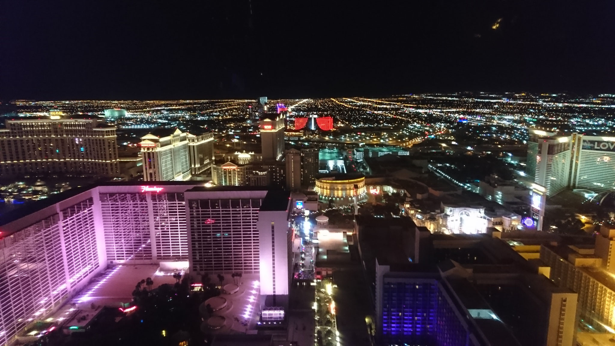 Overview from the High Roller