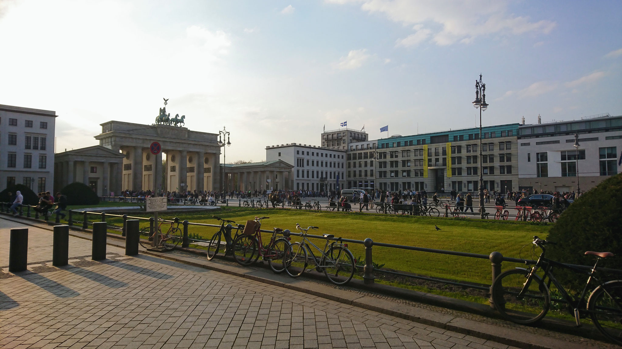 Parisian Square with Brandenburg Gate