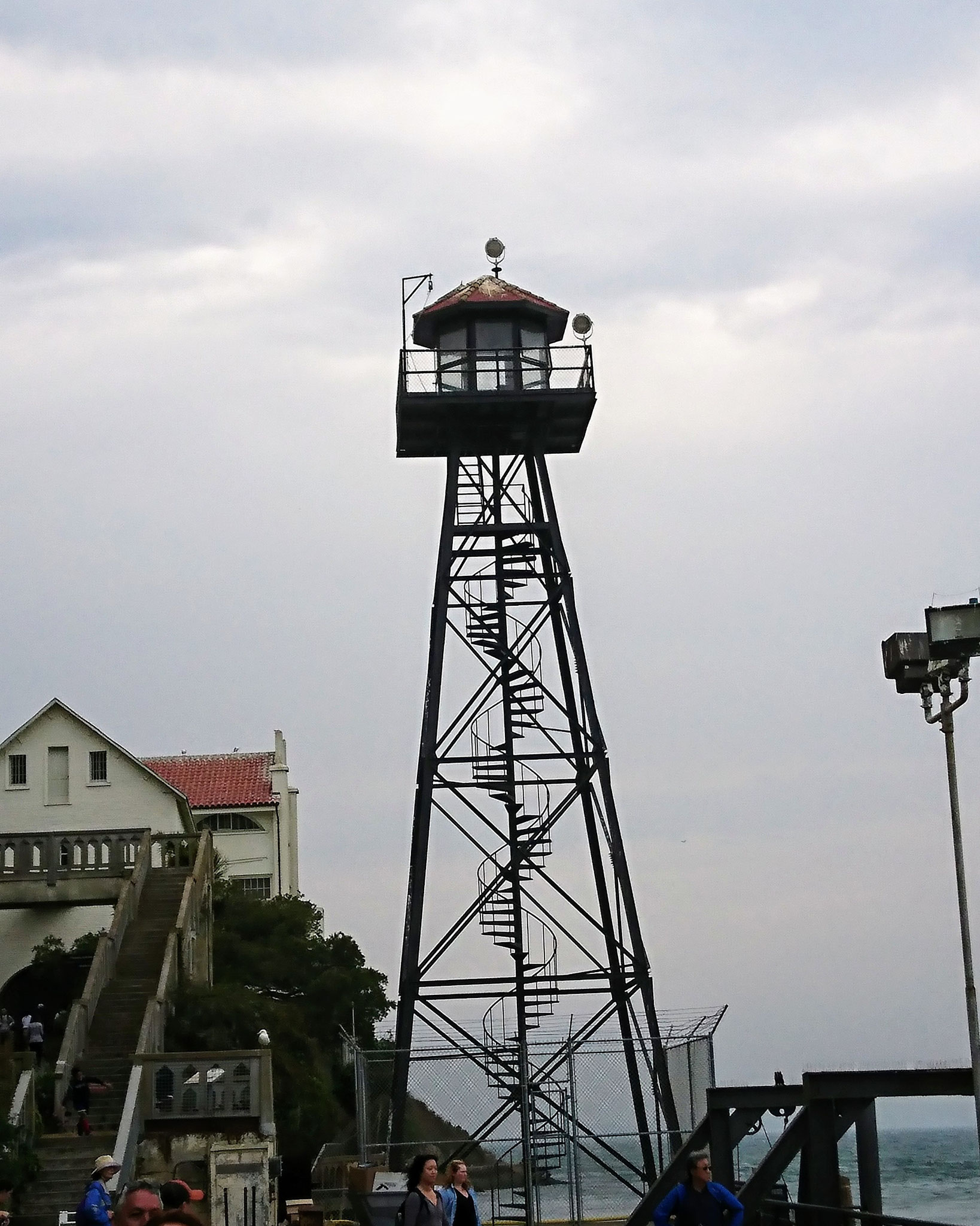 Watchtower of the Alcatraz Prison