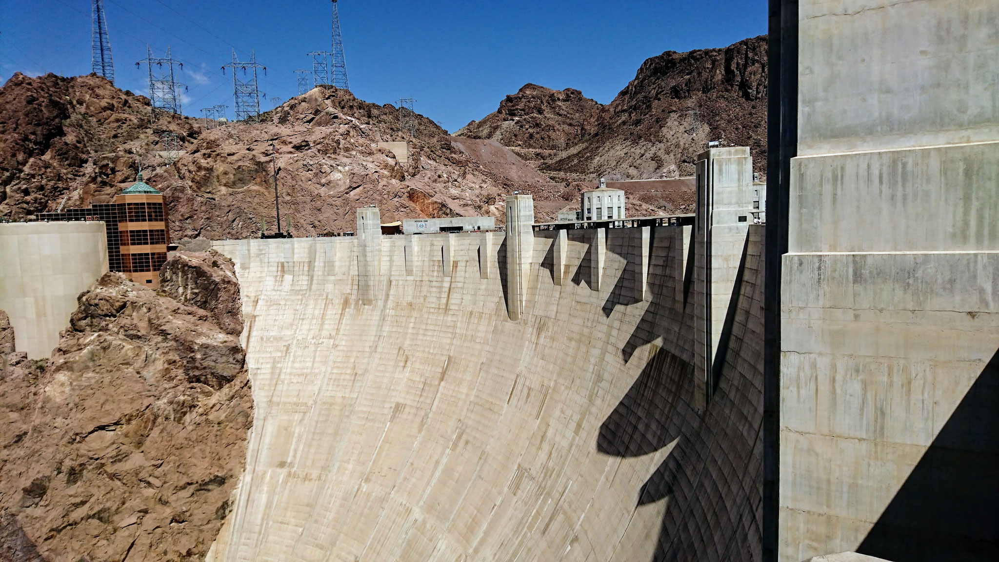 The Hoover Dam near Las Vegas