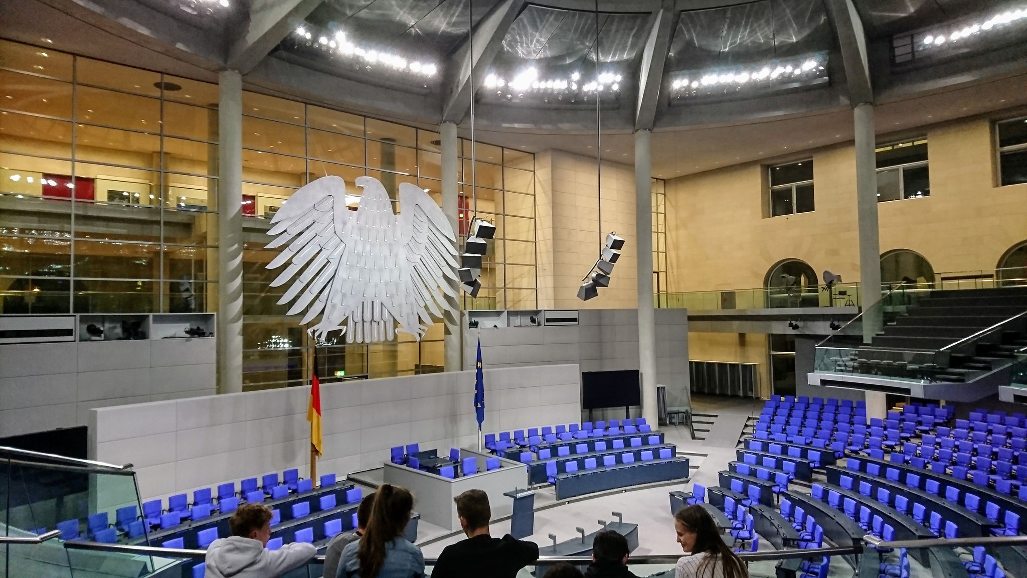 Sitzungssaal des Deutschen Bundestags