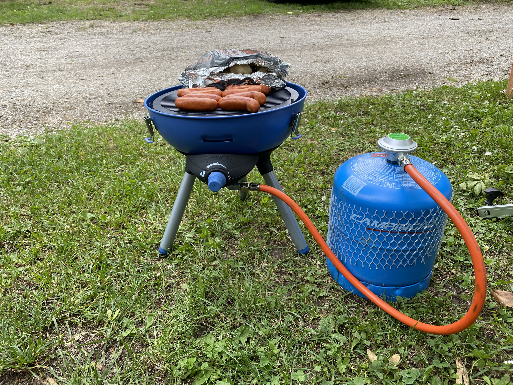 mobiler Gasgrill inkl. Gasflasche
