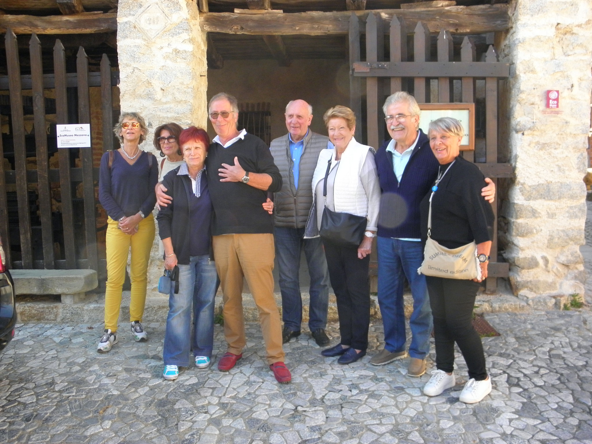 Ecomuseo - 24 settembre 2019 - Famiglia Ravetto dalla Francia, in visita al paese di origine
