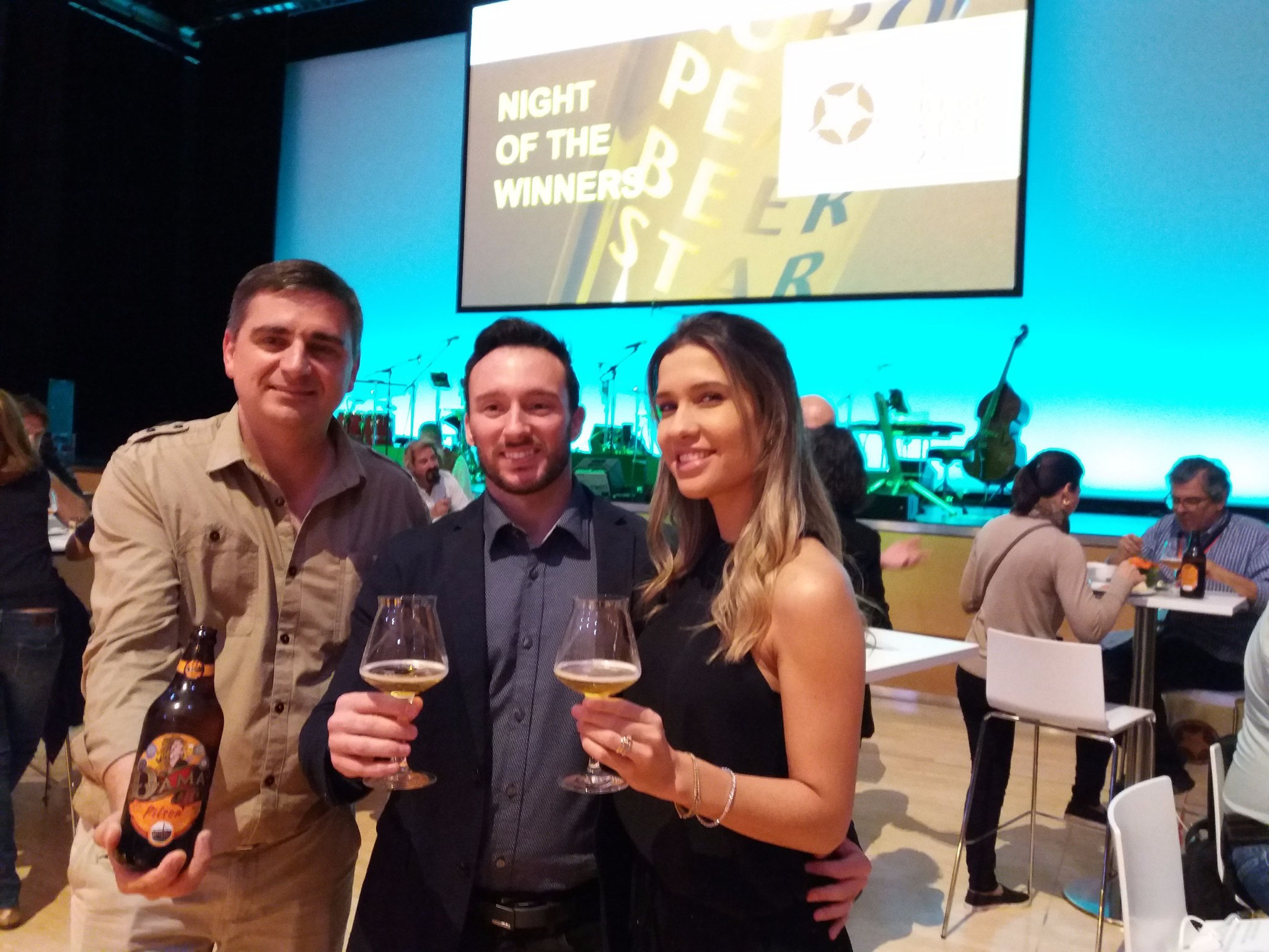 Brewery DAMA from Brazil won "gold" as the best PILS Beer!