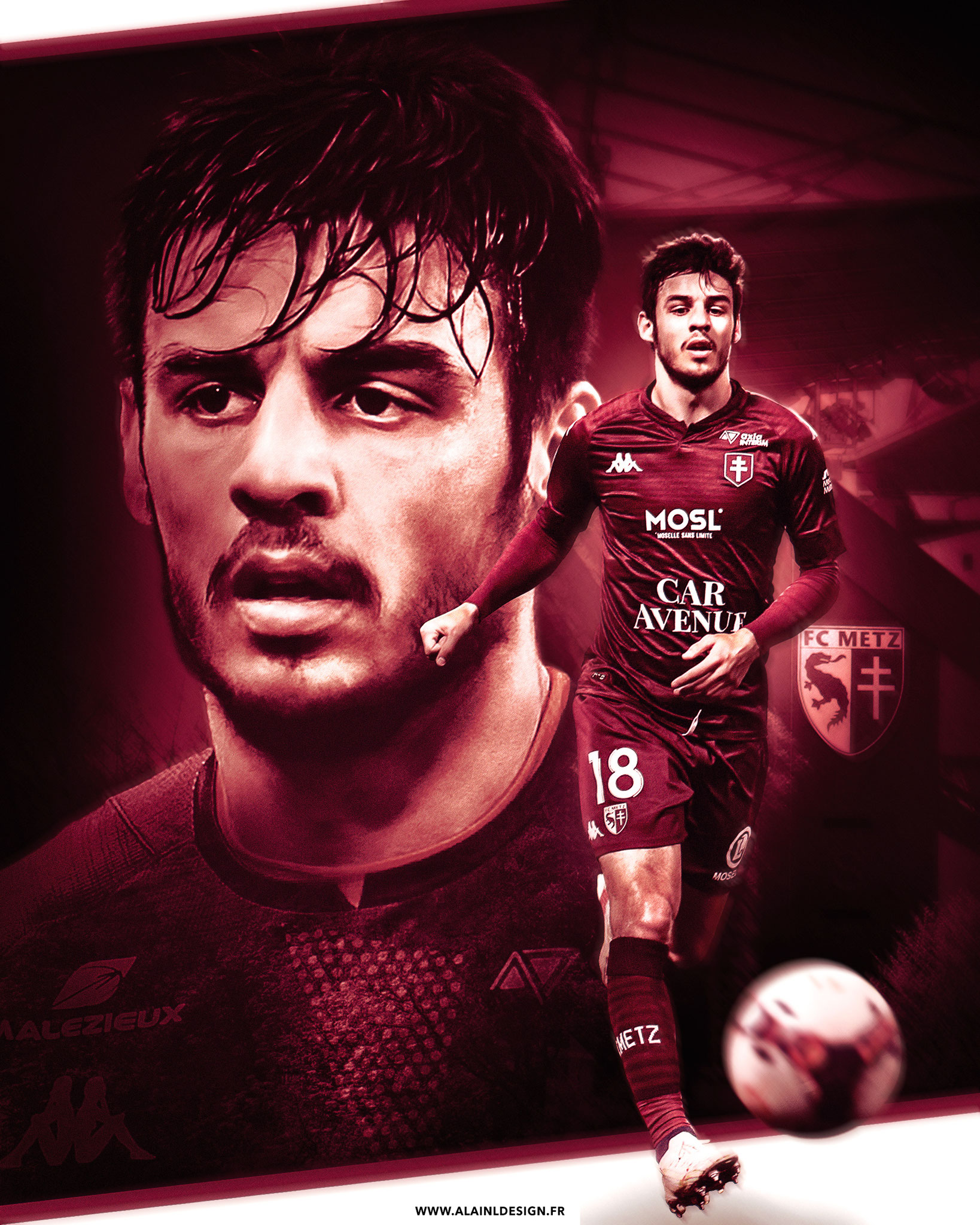 FC Metz - Football Design